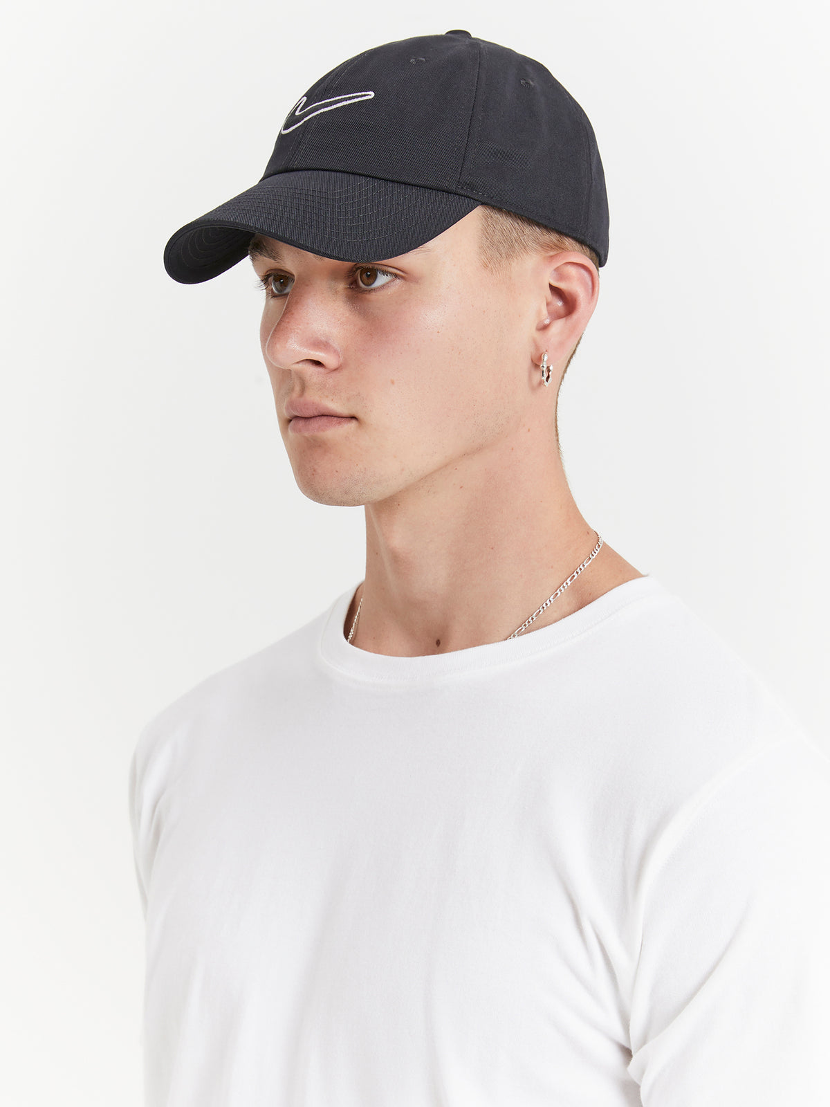 Nike Unstructured Swoosh Cap | Black/Black