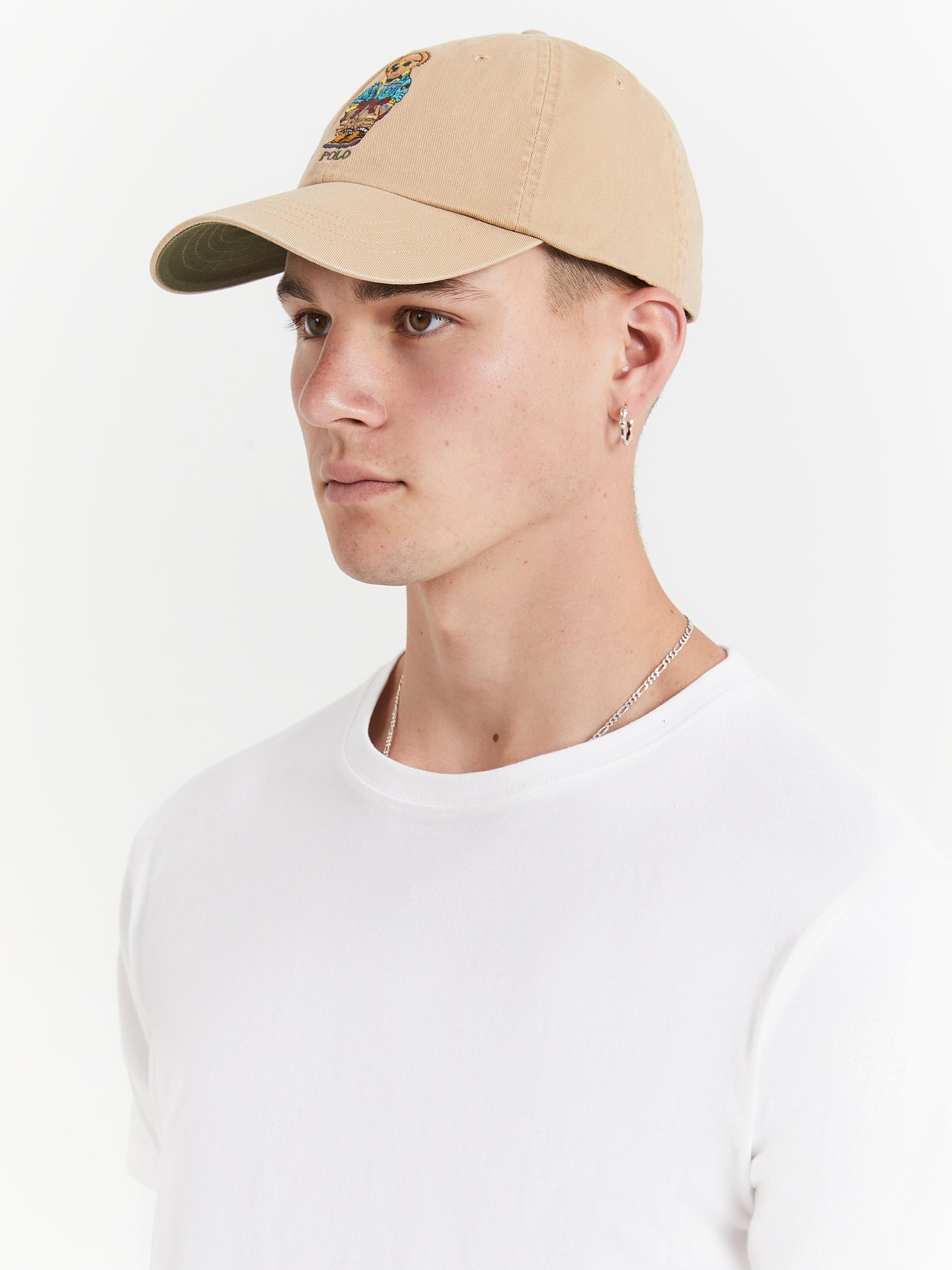 Classic Polo Sport Cap in Khaki