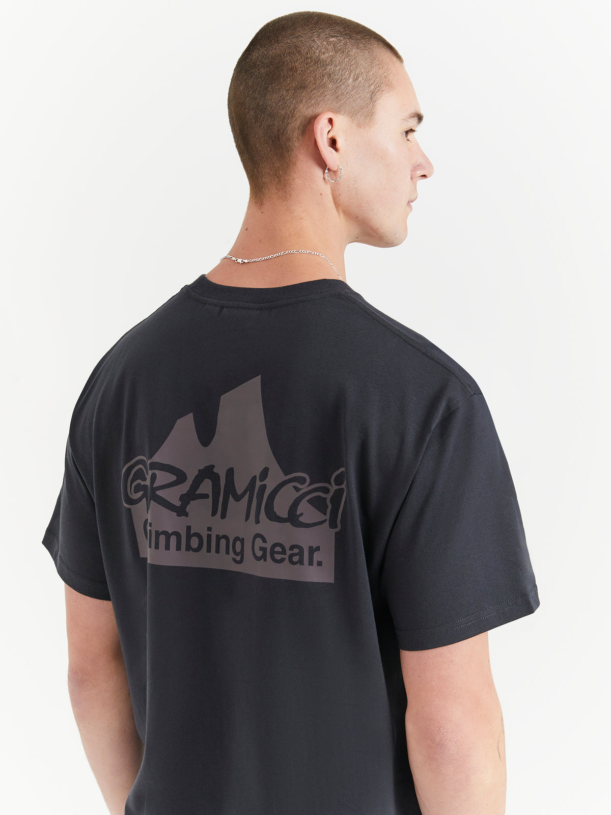 Gramicci Climbing Gear T-Shirt in Vintage Black | Vintage Black