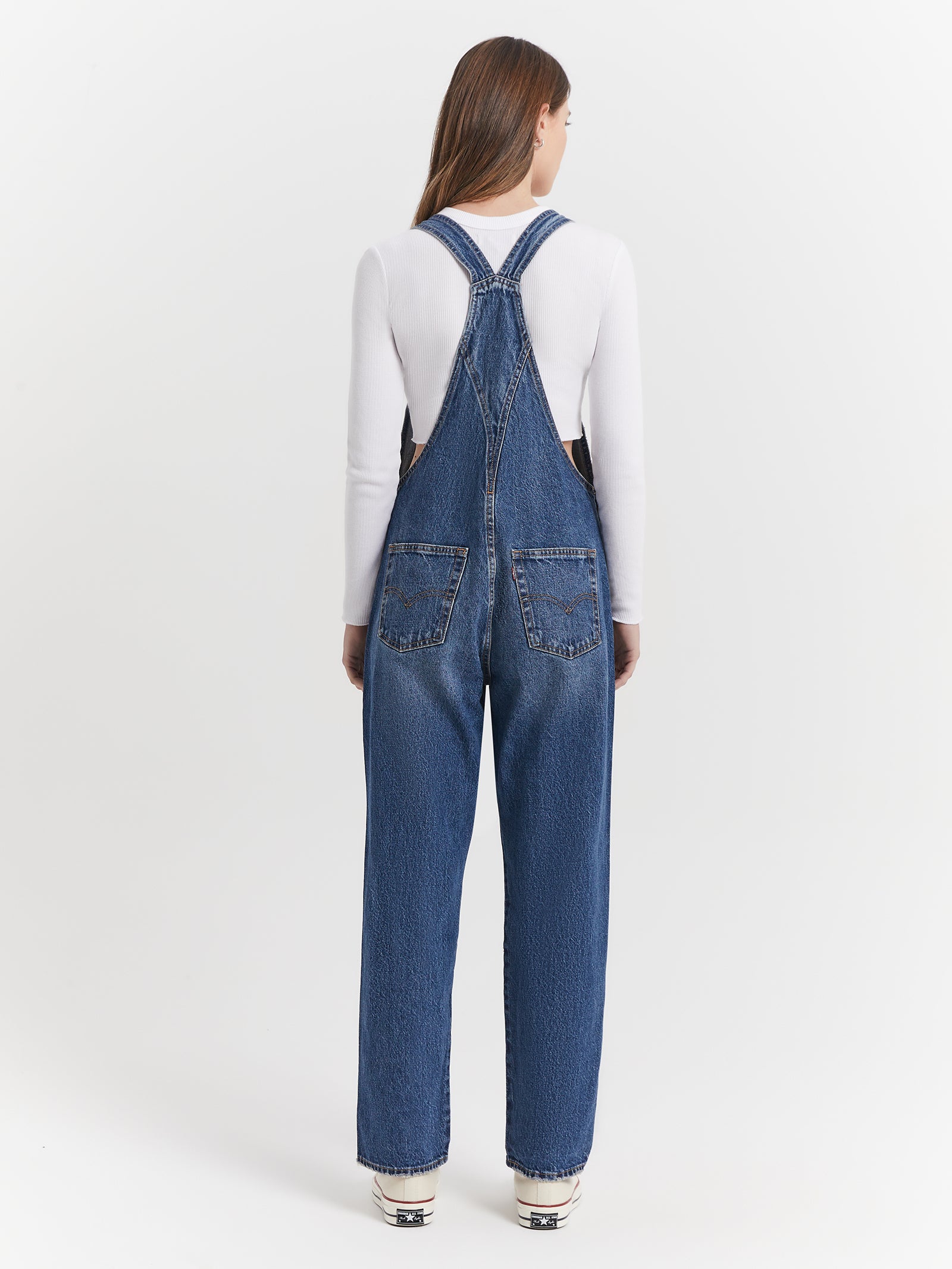 Levis Vintage Overalls in Blue Denim Denim | Glue Store