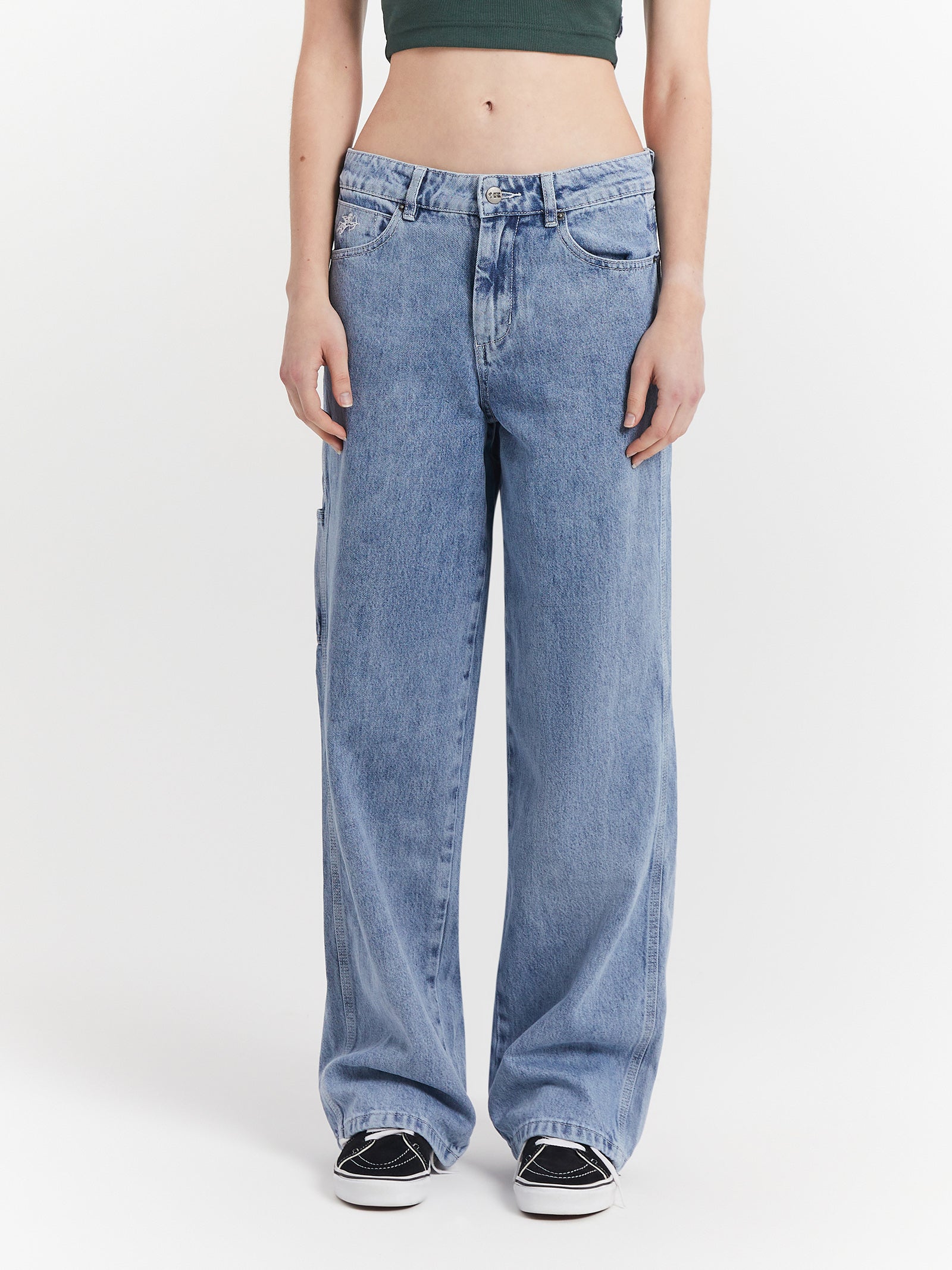 Russell Athletic Carpenter Baggy Jeans in Spirit Blue | Glue Store