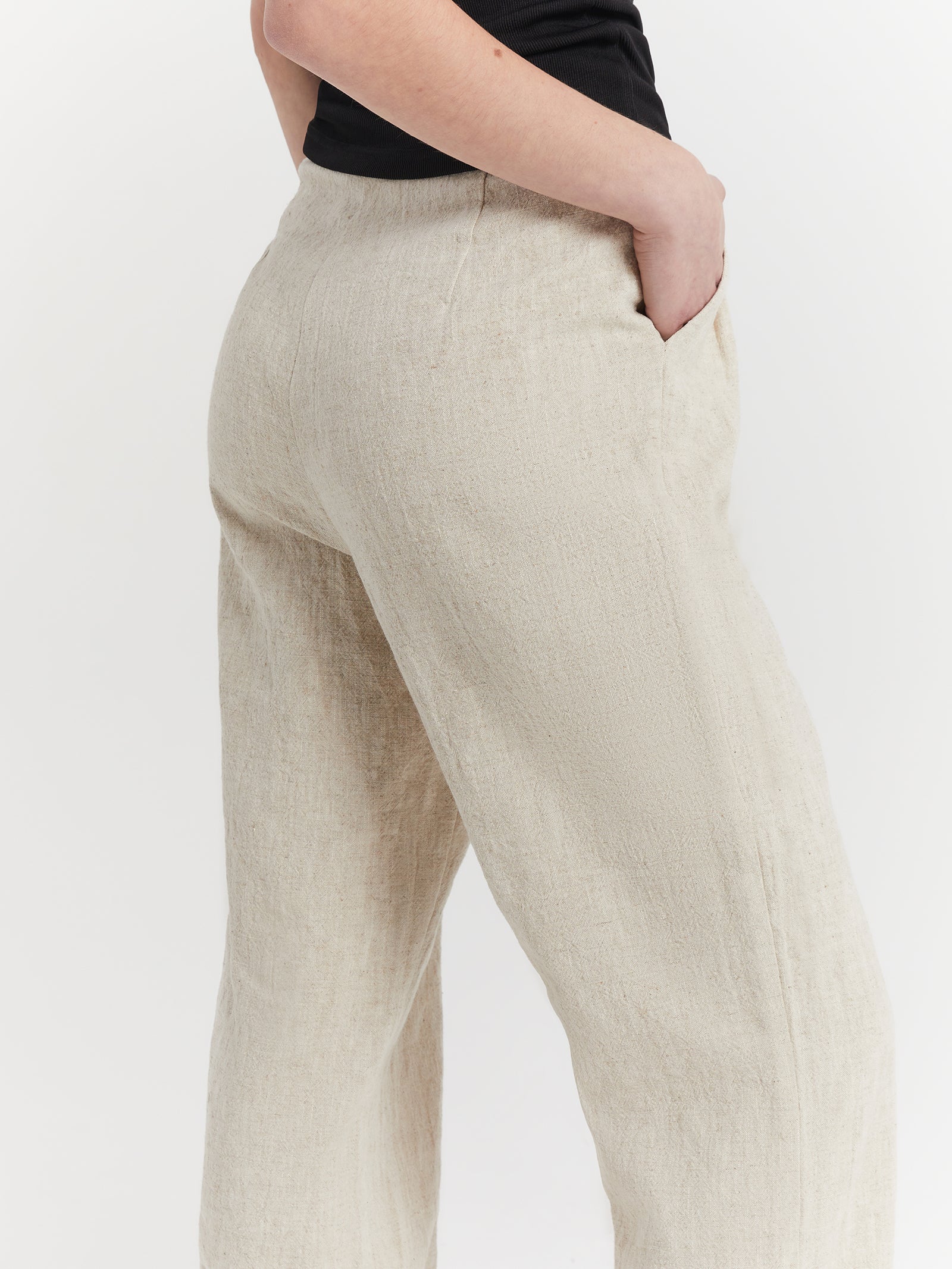 Stella Pants in Natural