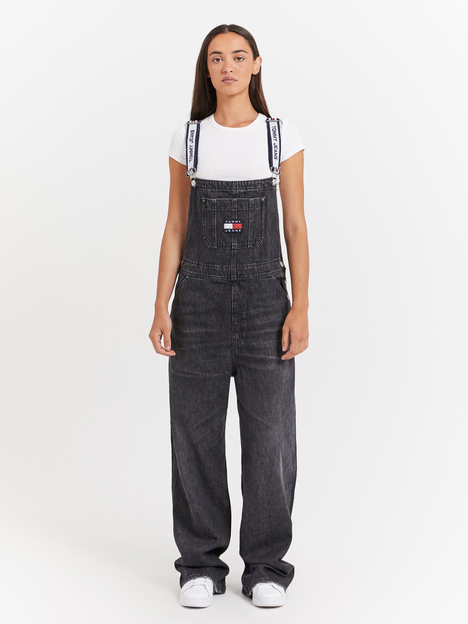 Tommy Jeans offers denim Classic Overalls-with Logo Straps