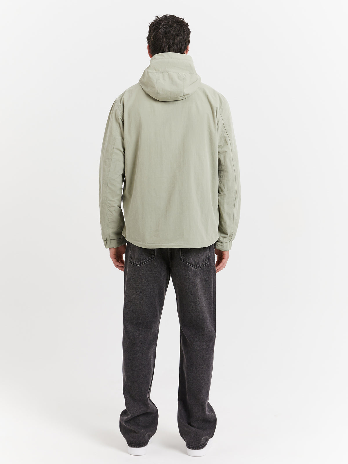 Fred Perry Overhead Shell Jacket in Seagrass | Seagrass