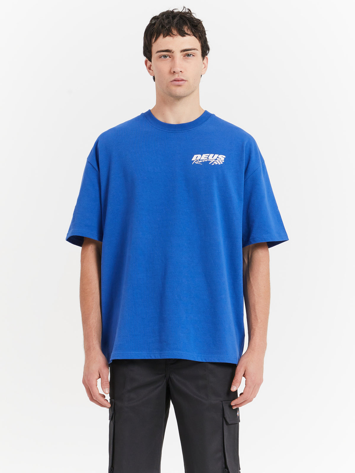 Deus Pro T-Shirt in Classic Blue | Classic Blue