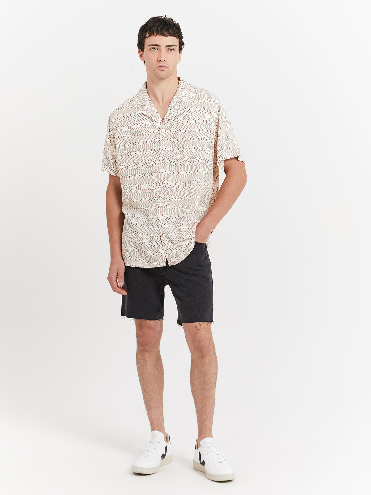 Nana Judy Wave Shirt in Bone | Bone