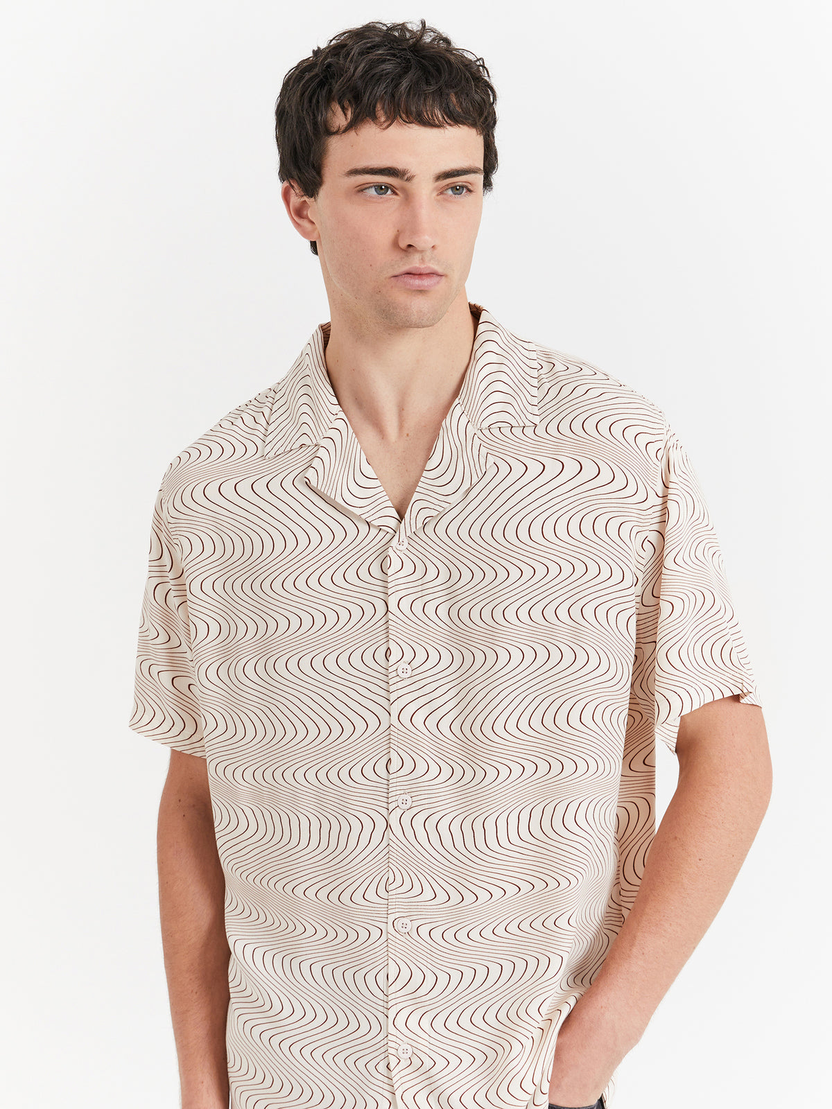 Nana Judy Wave Shirt in Bone | Bone