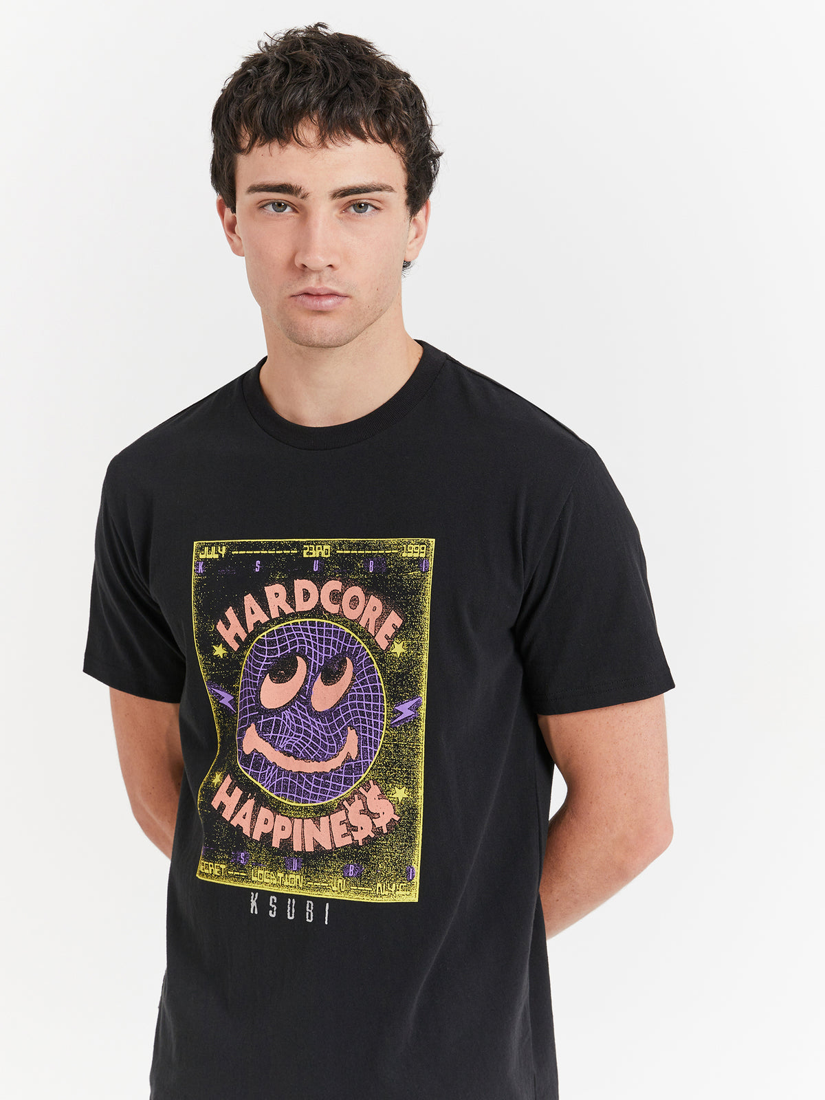 Ksubi Hardcore Kash T-Shirt in Jet Black | Jet Black