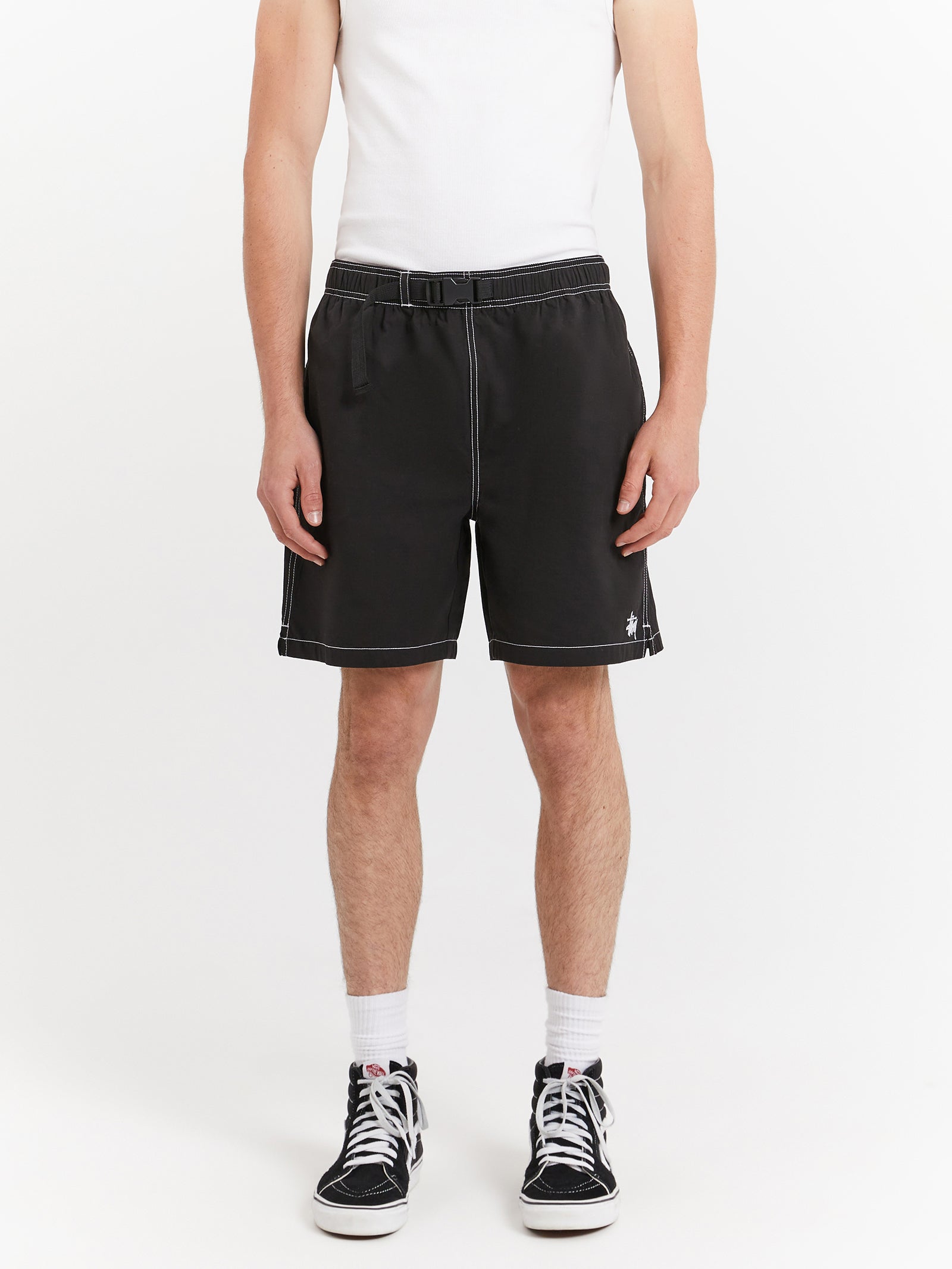 Ripstop Mountain Shorts in Black - Glue Store