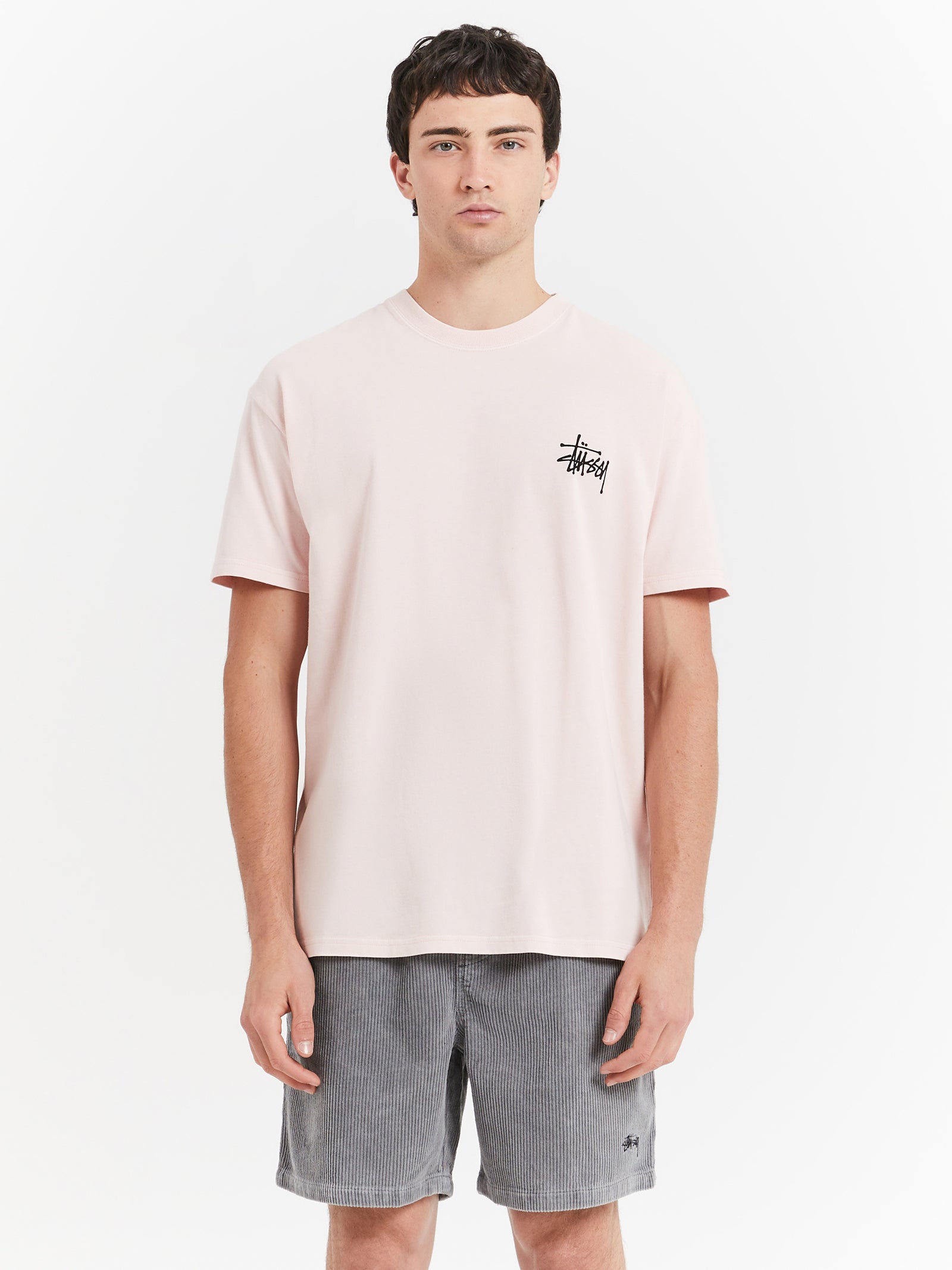 Dionysos Heavyweight T-Shirt in Pigment Washed Pink | Glue Store