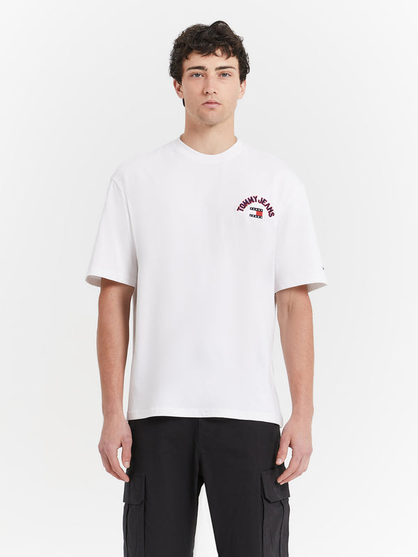 Tommy hilfiger Skate Modern Prep 2 T-Shirt in White White | Glue Store