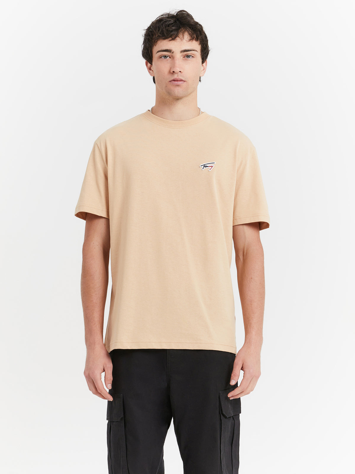 Tommy Hilfiger Classic Signature T-Shirt in Trench | Trench