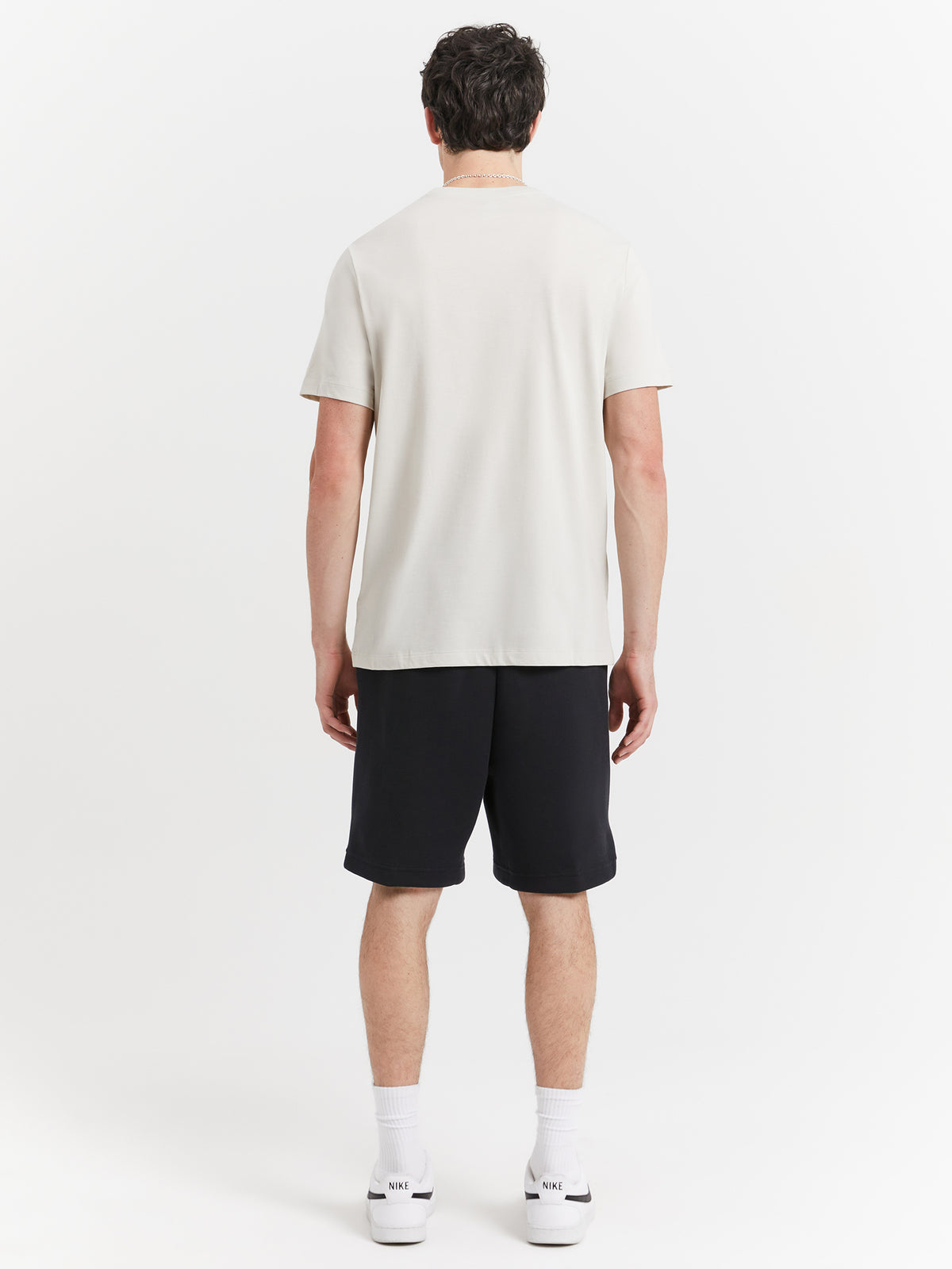 Nike Sportswear Club T-Shirt in Light Bone | Light Bone