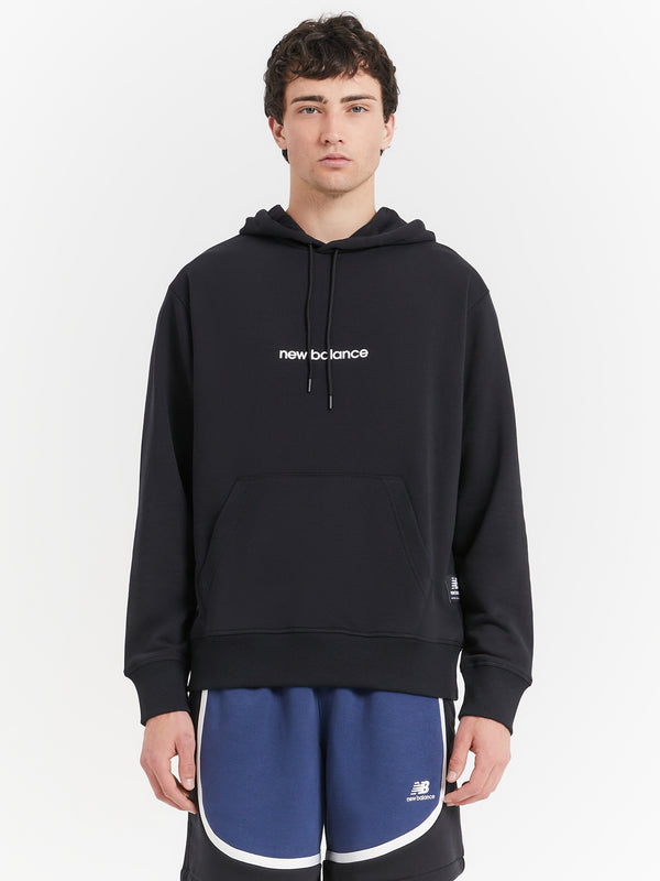 Athletics Wesley Shan Hoodie in Black - Glue Store