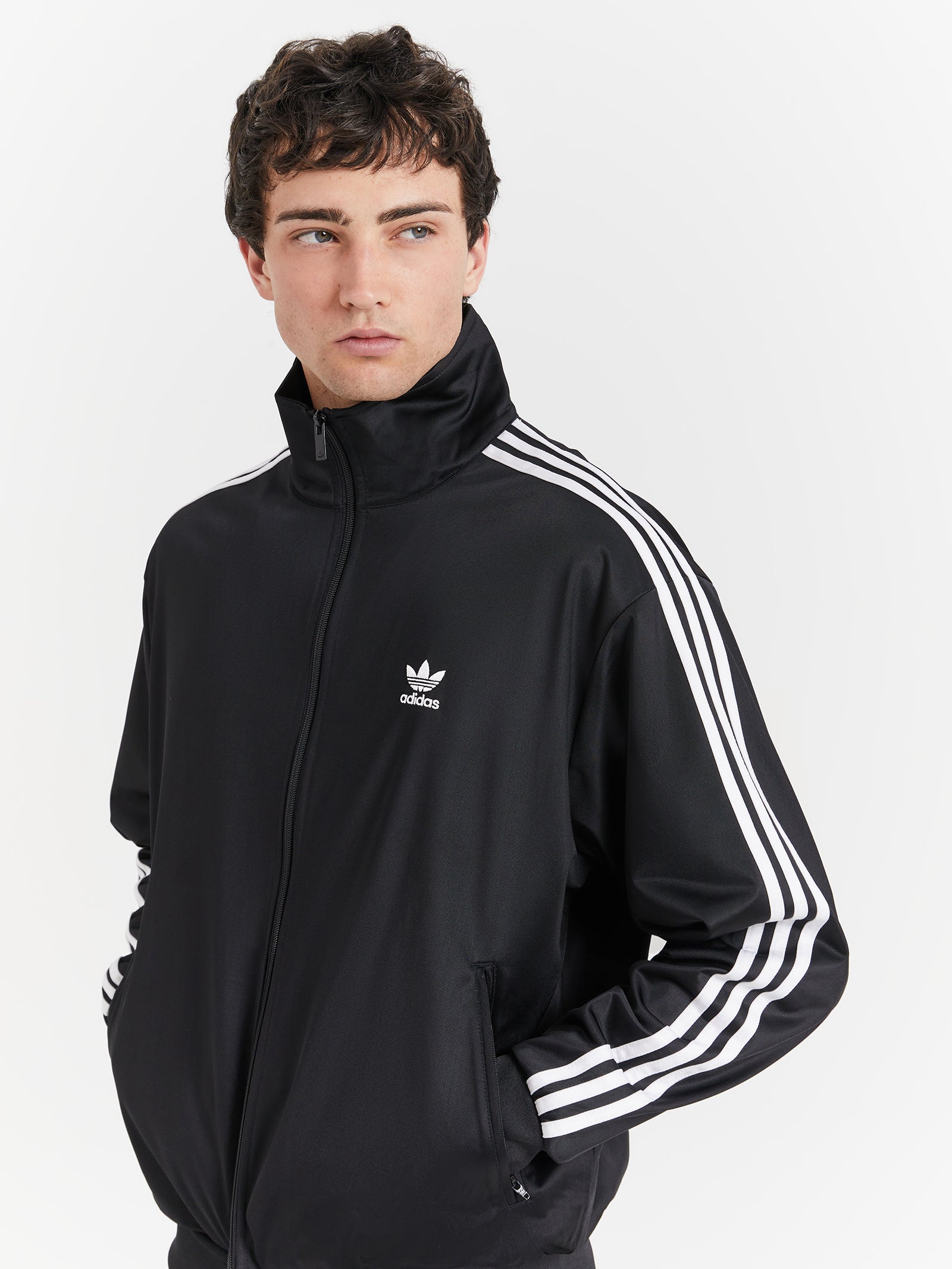 Adicolor Classics Firebird Track Top in Black - Glue Store