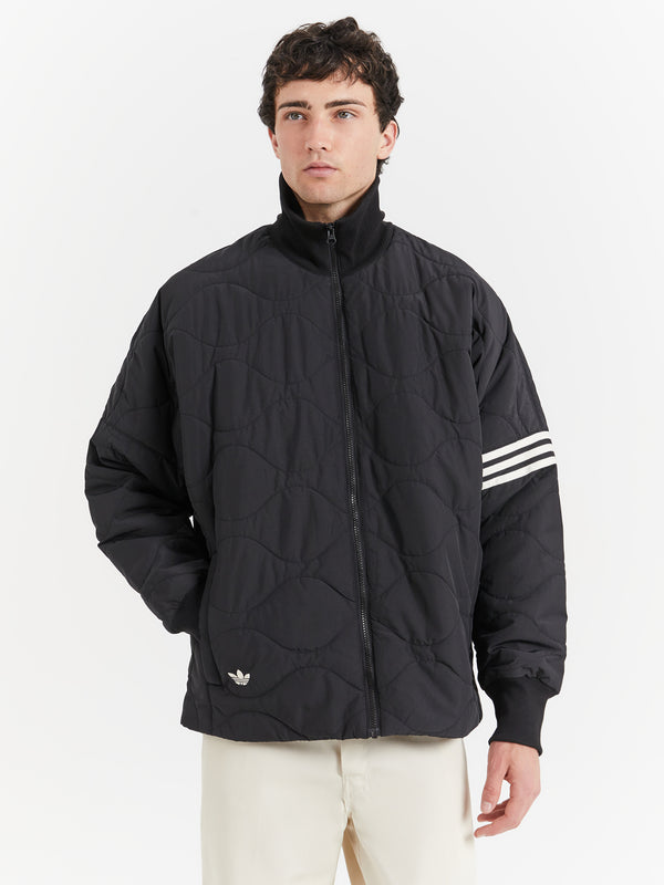 Adidas Neuclassics Jacket in Black & White Black/white | Glue Store