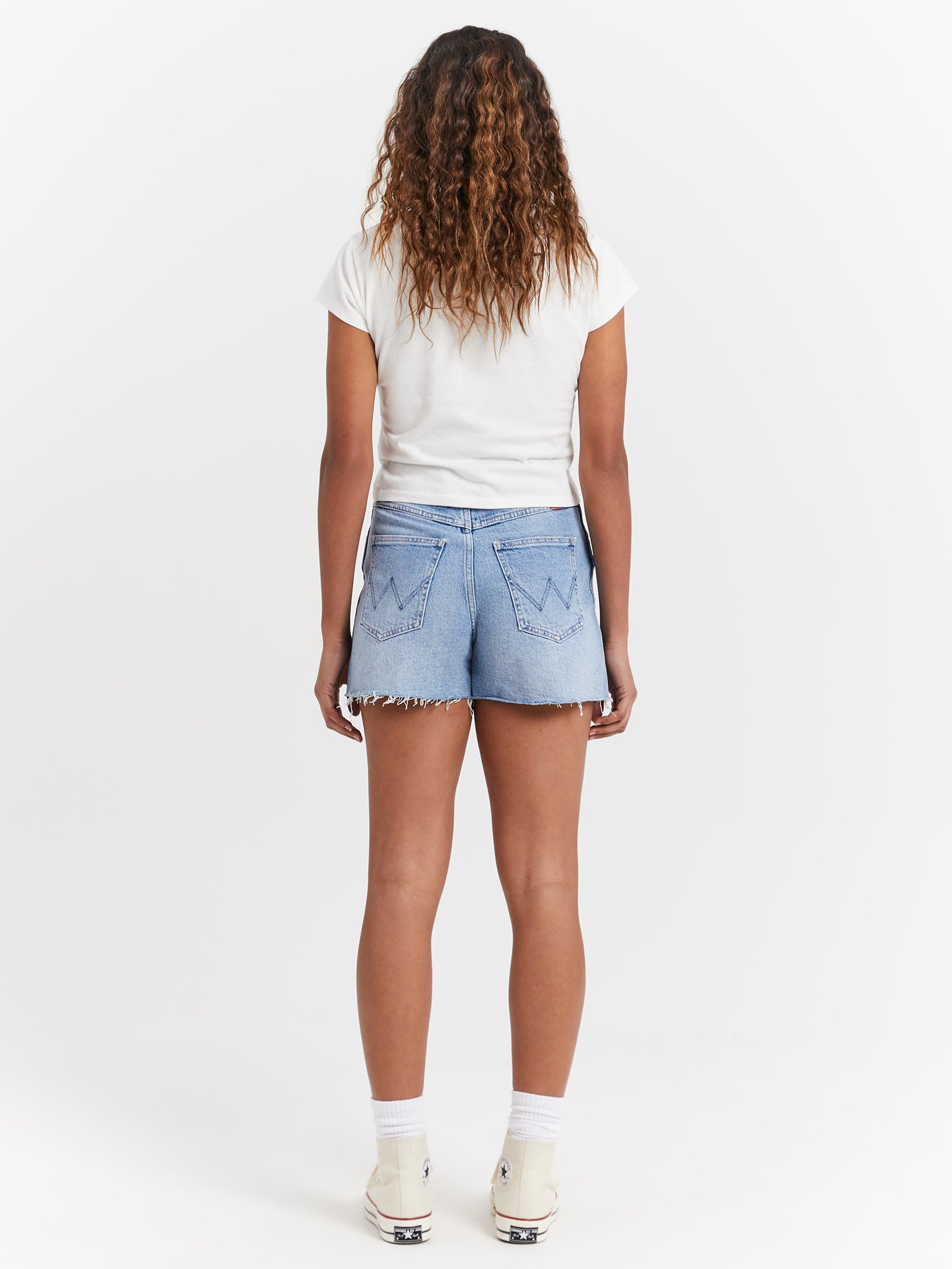 Hi Bells Relaxed Organic Cotton Short Roadie Blue, HI BELLS SHORTS