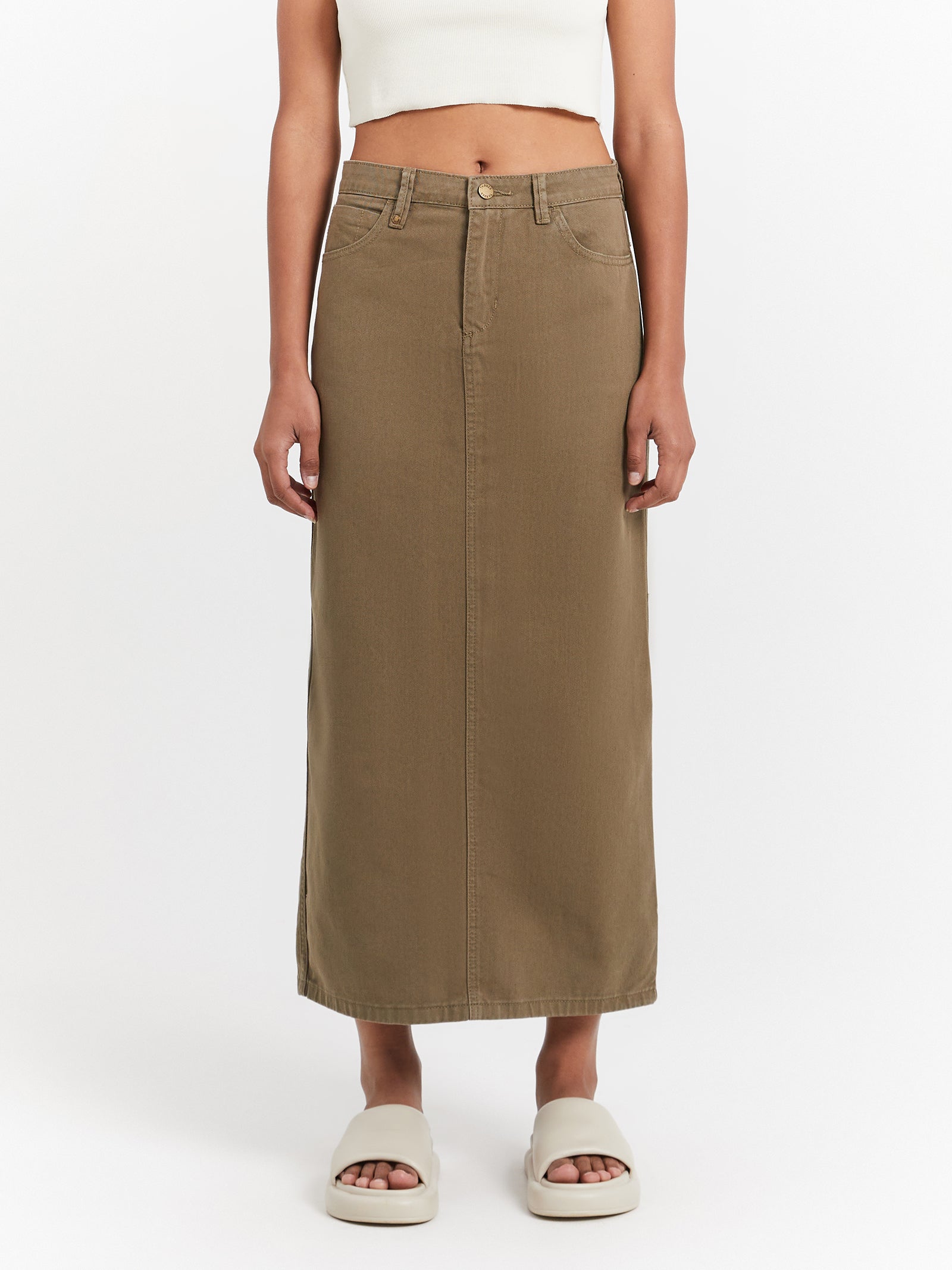 Thrills Frankie Skirt in Aloe Aloe | Glue Store