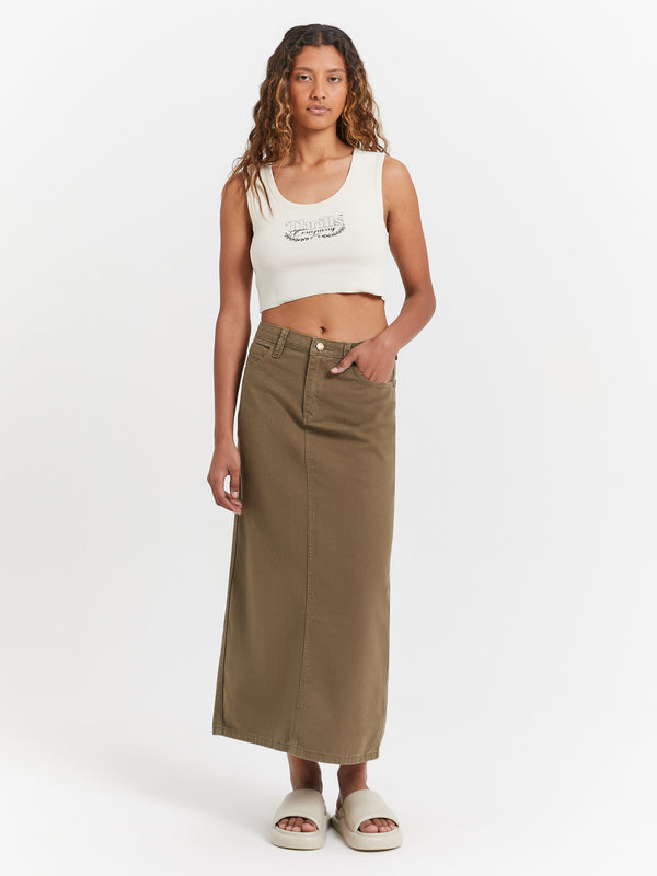 Thrills Frankie Skirt in Aloe Aloe | Glue Store