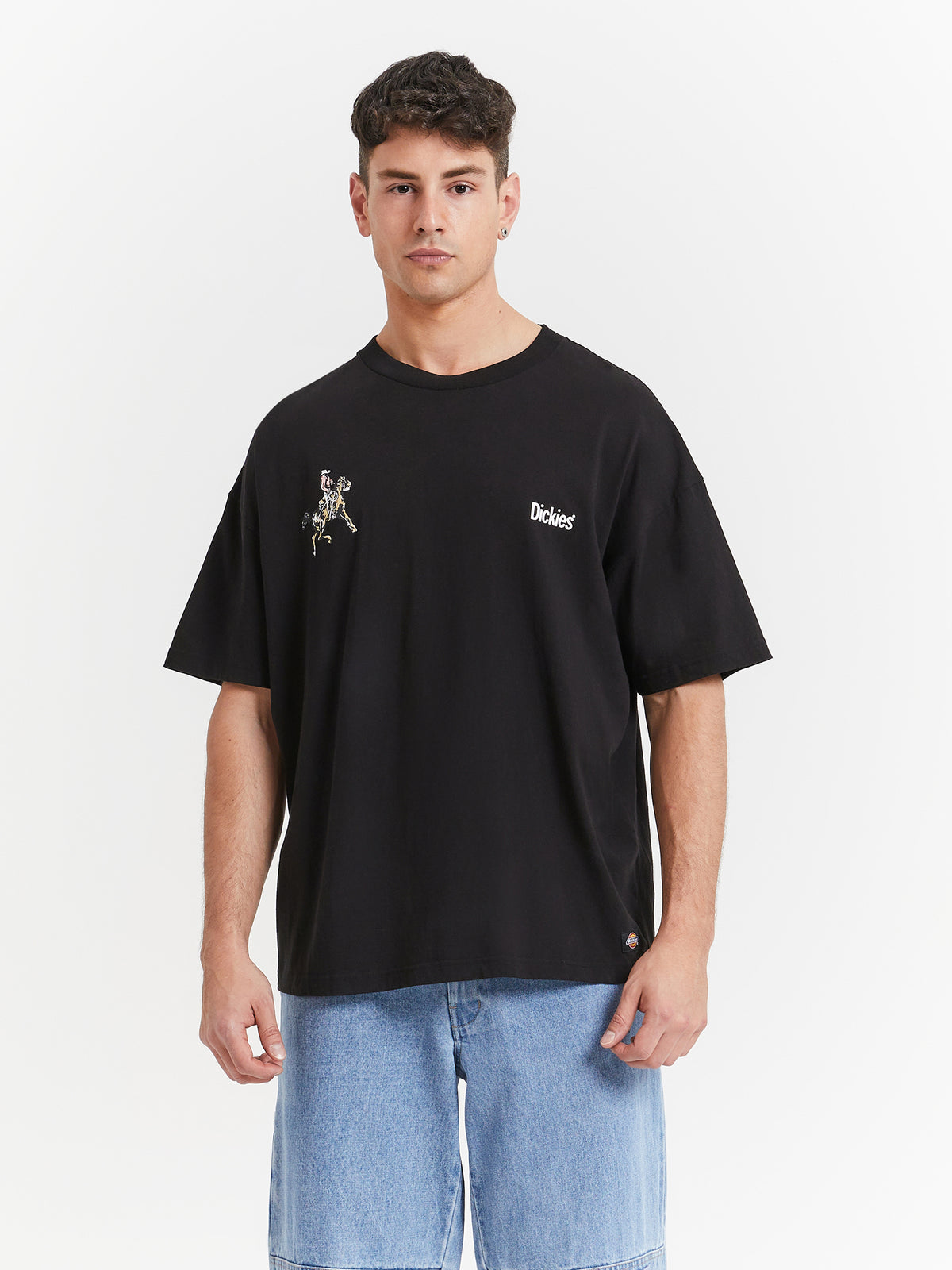 Dickies Oversized Box Fit T-Shirt in Black | Black