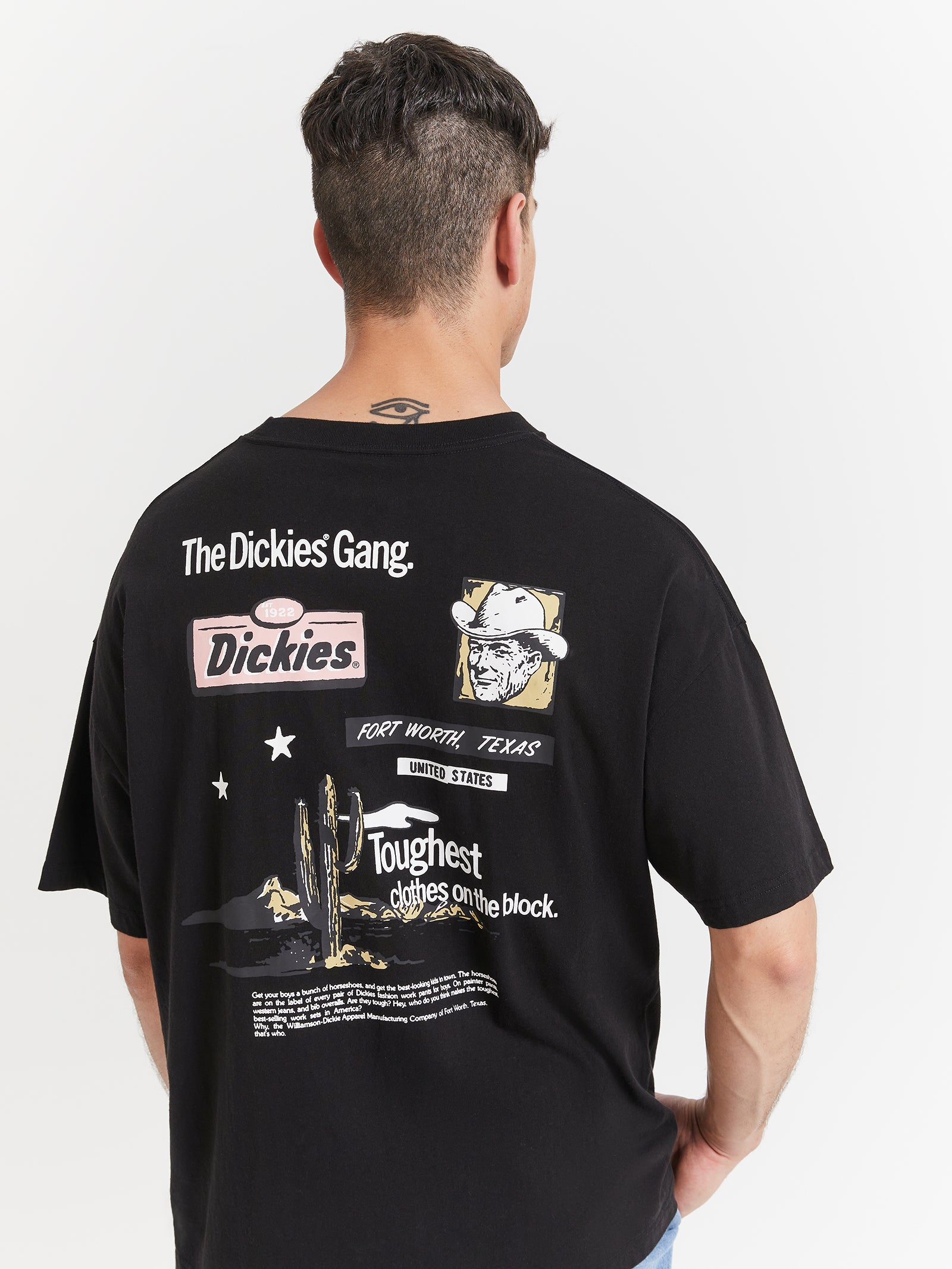 Dickies Oversized Box Fit T-Shirt in Black Black | Glue Store