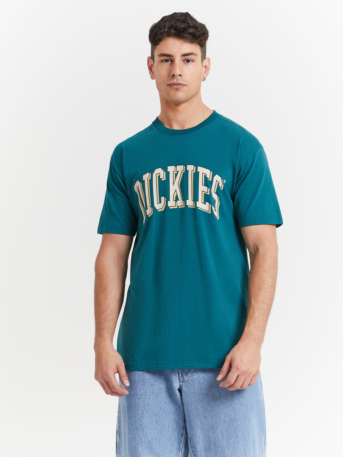 Dickies Longview T-Shirt in Dark Lincoln Green | Dark Lincoln Green