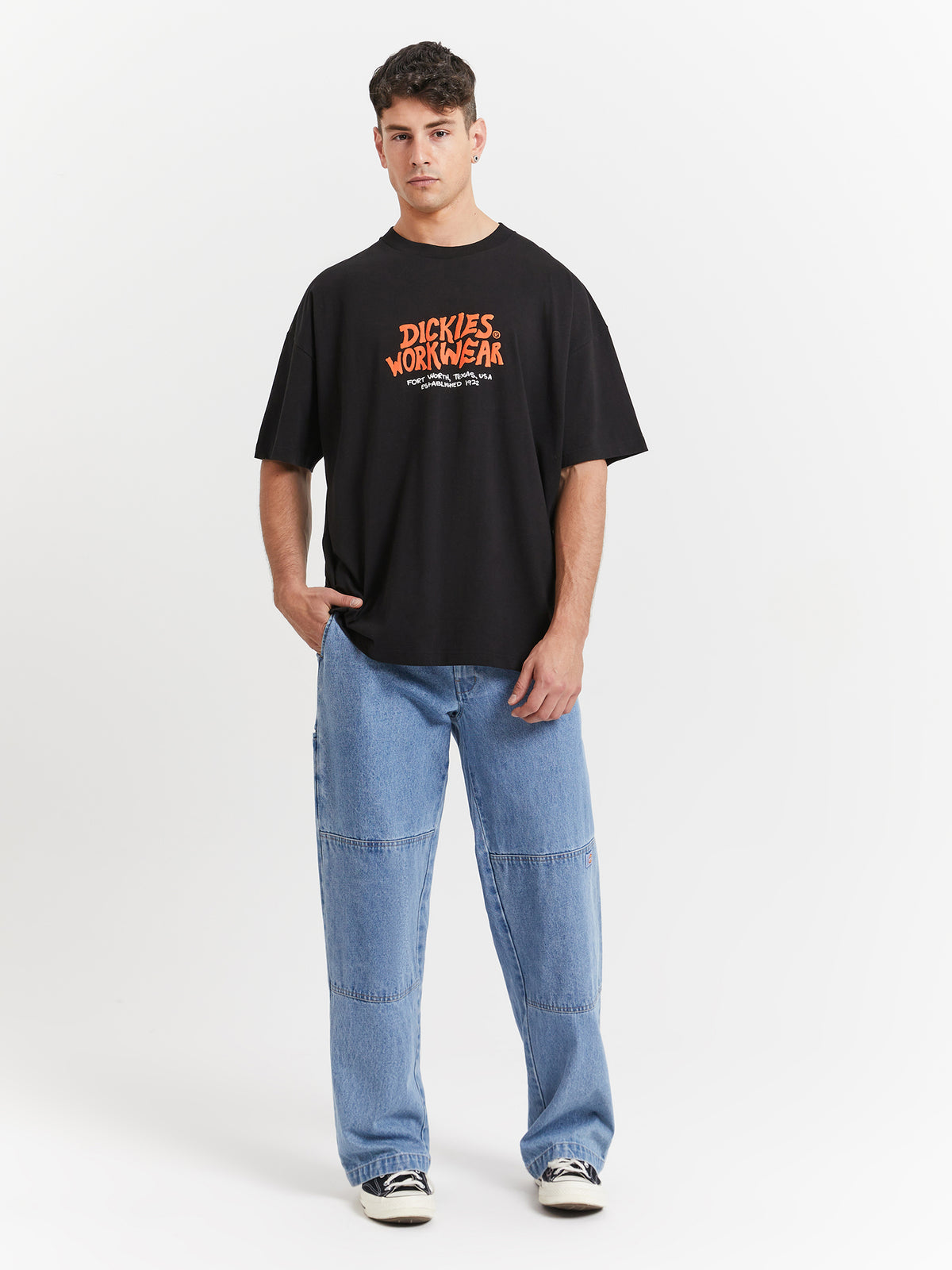 Dickies Work Classic Fit T-Shirt in Black | Black