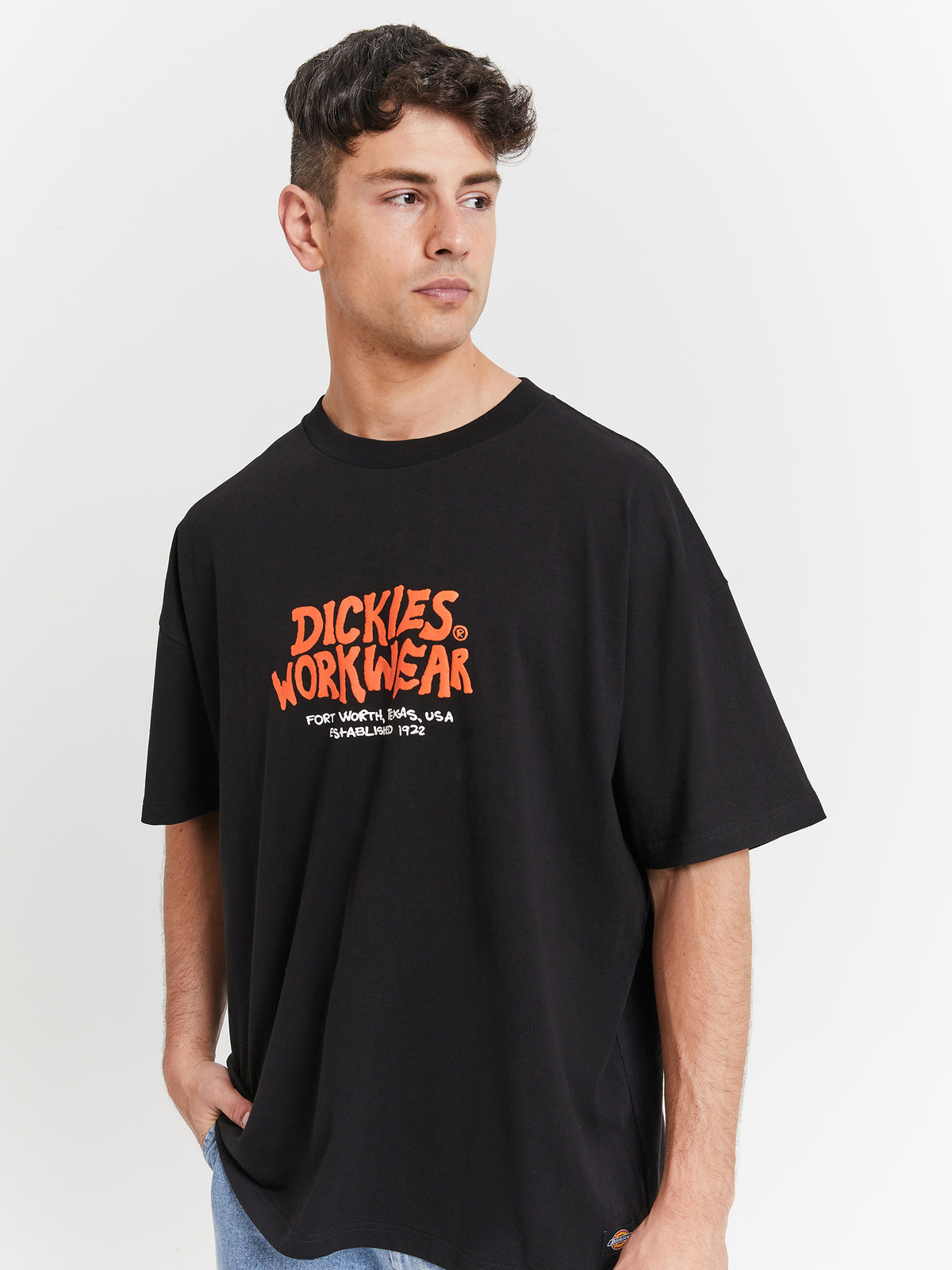 Dickies Work Classic Fit T-Shirt in Black | Black