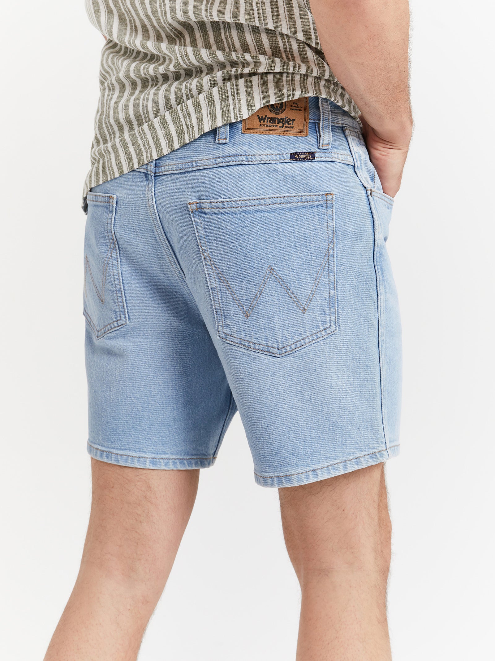 Wrangler men's 5 on sale pocket denim short