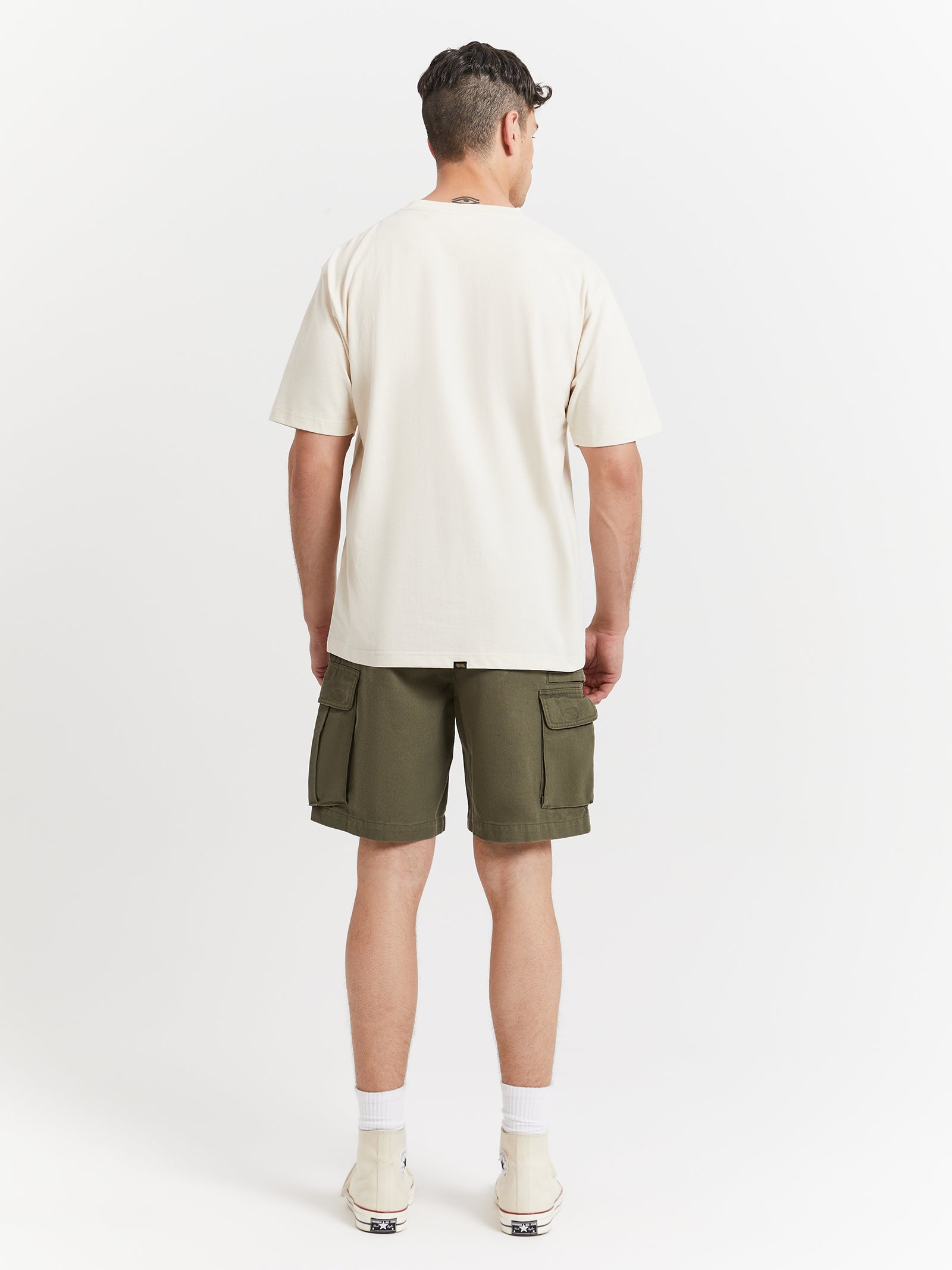 Green on sale combat shorts