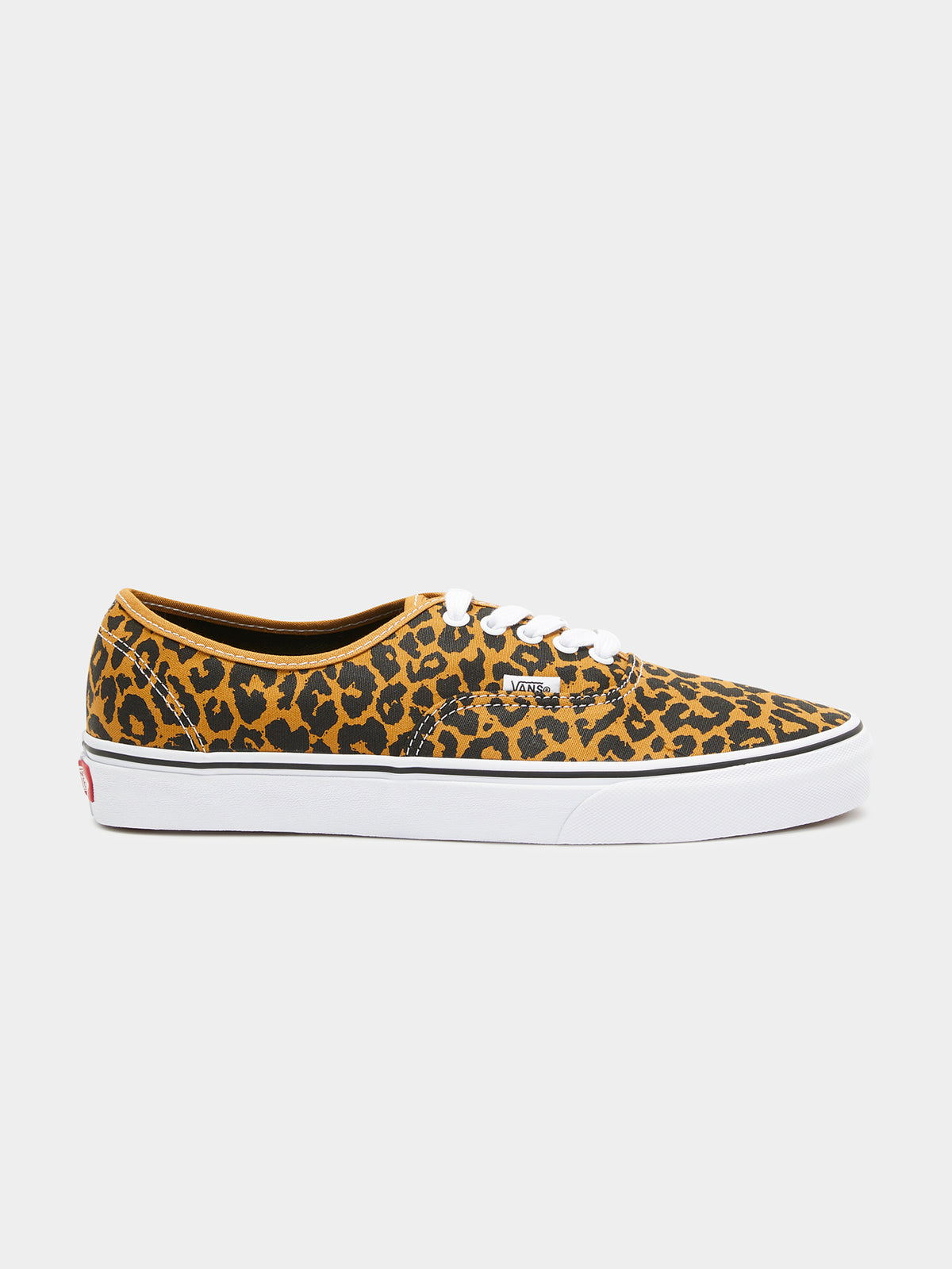 Vans Unisex Authentic Leopard Sneakers in Leopard Black & White | Leopard Black/White