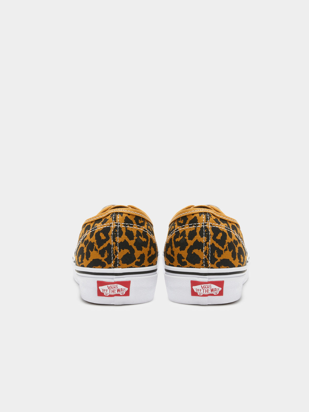 Vans Unisex Authentic Leopard Sneakers in Leopard Black & White | Leopard Black/White