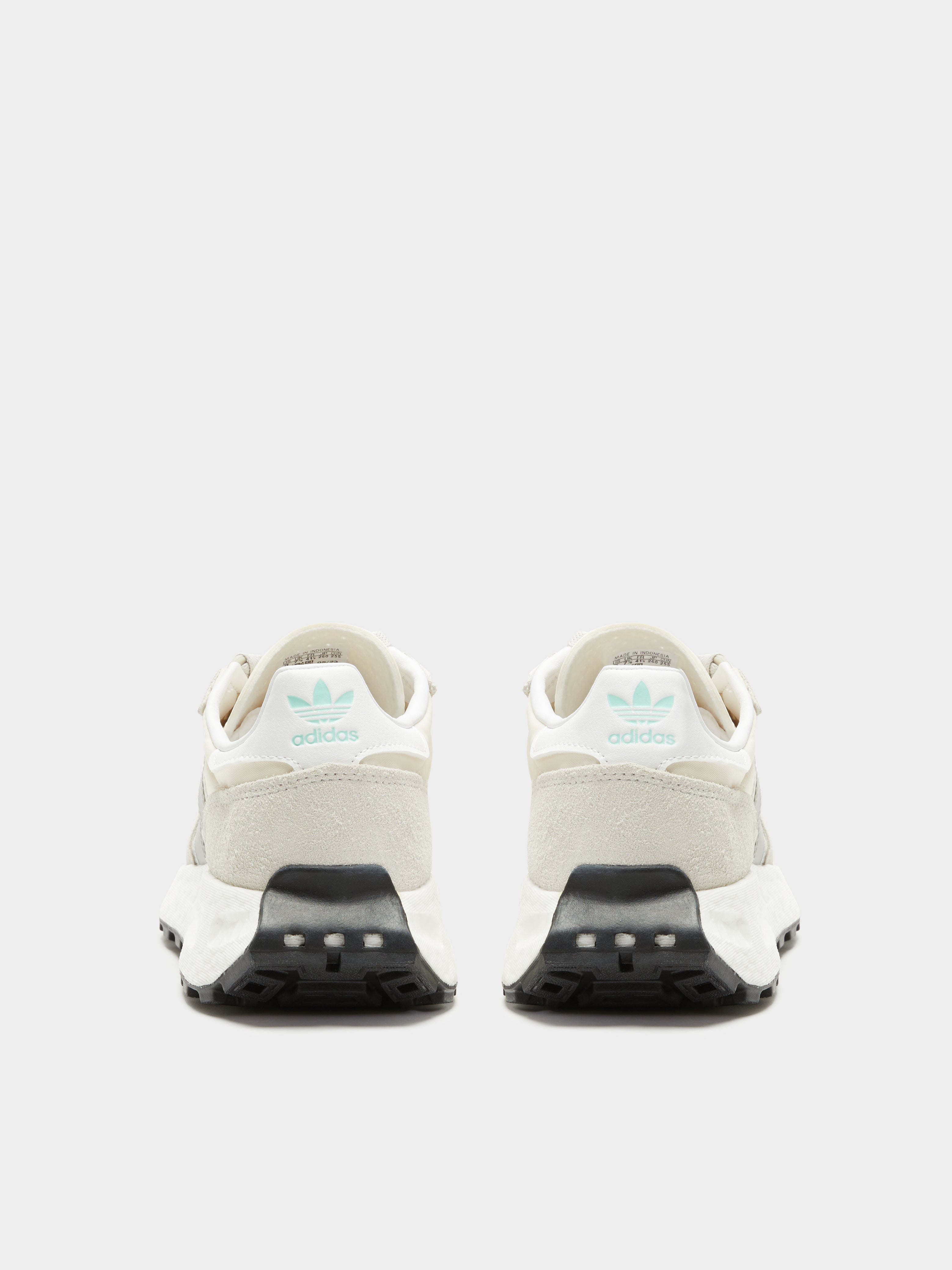 Womens Retropy E5 Sneakers in Chalk White & Grey