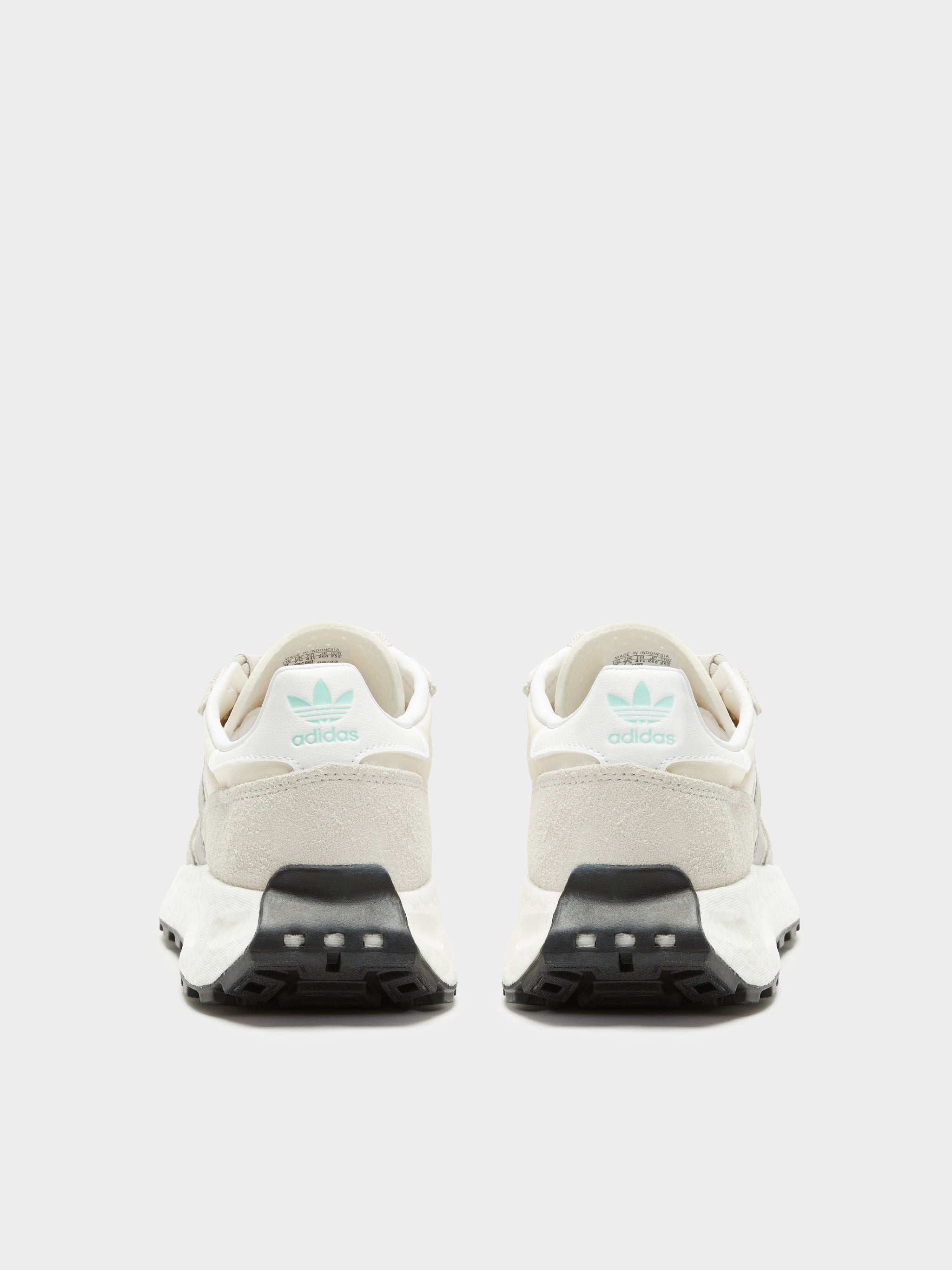 Womens Retropy E5 Sneakers in Chalk White & Grey