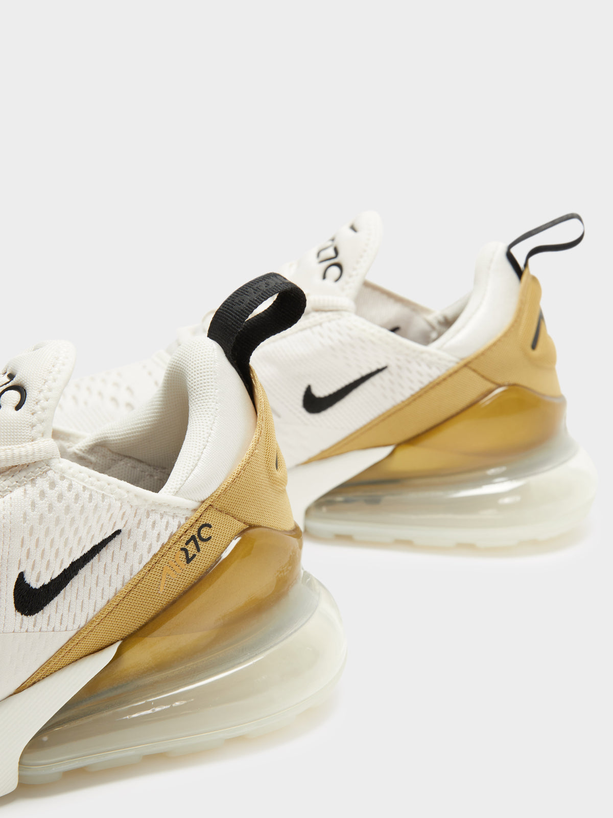 Nike Womens Nike Air Max 270 in White & Yellow | WHITE//YELLOW