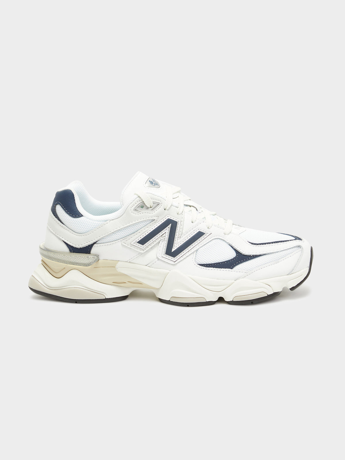 New Balance Unisex 9060 Sneakers in White Navy | White Navy