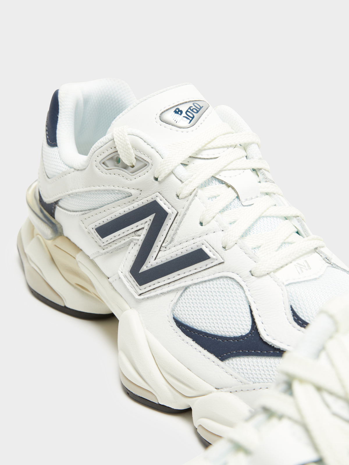 New Balance Unisex 9060 Sneakers in White Navy | White Navy