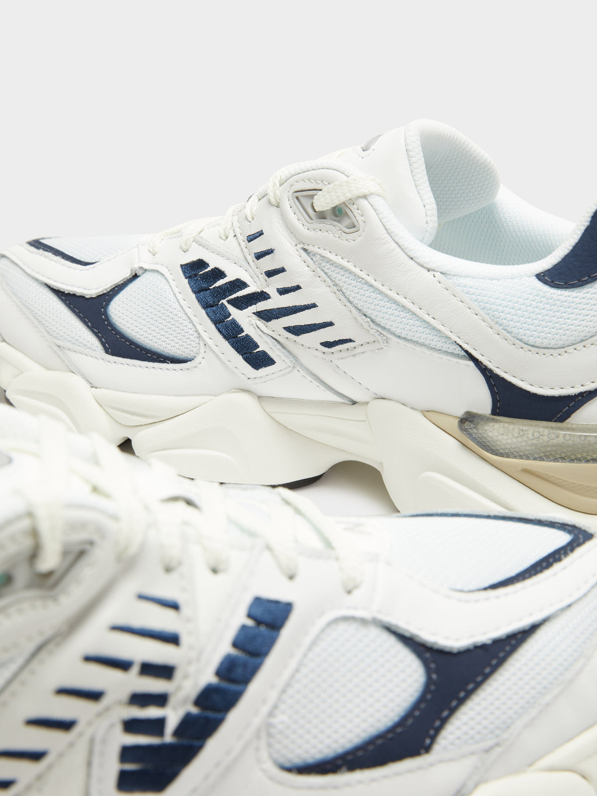 New Balance Unisex 9060 Sneakers in White Navy | White Navy