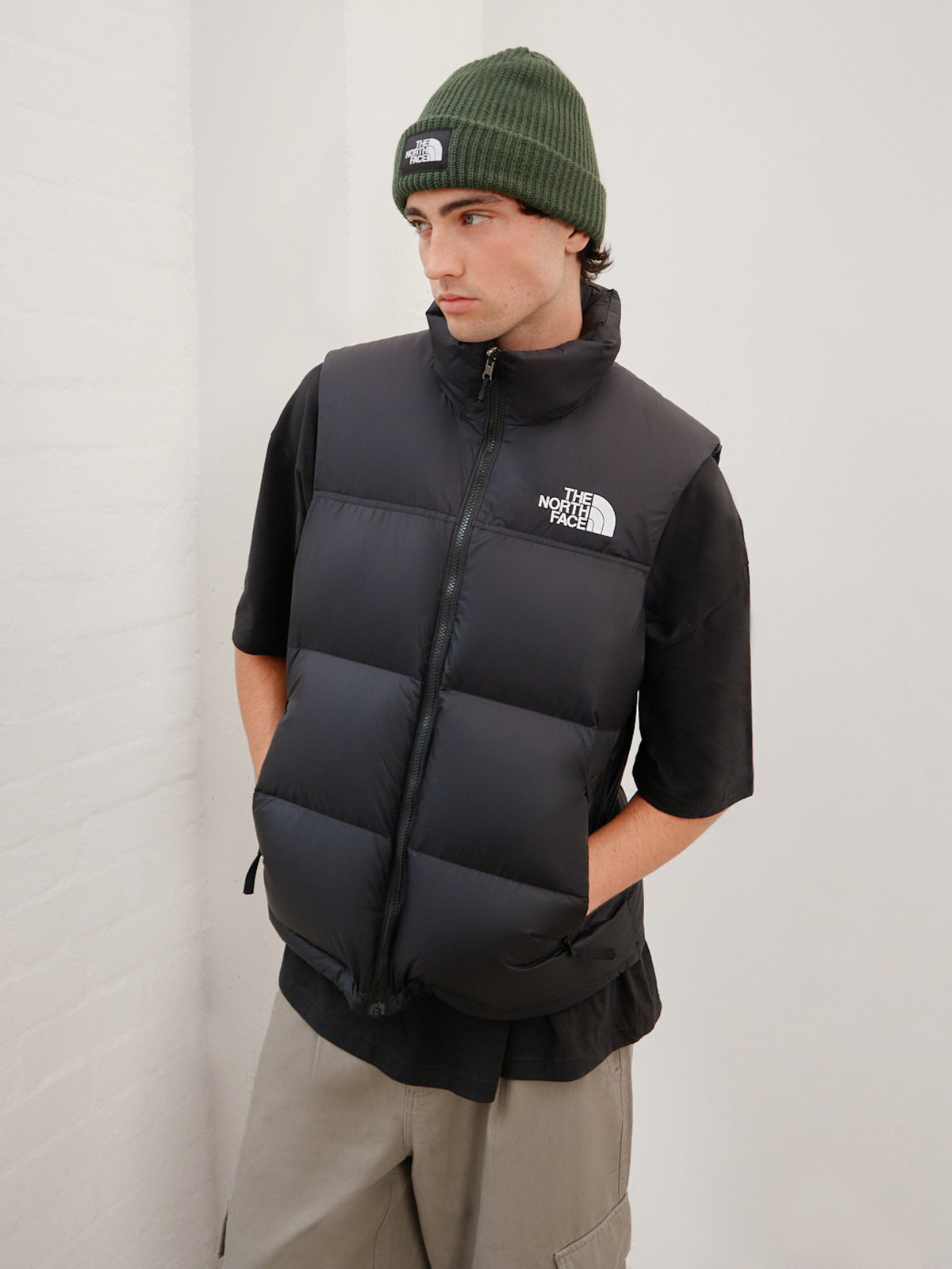 The North Face 96 Retro Nuptse Vest in Black | Black