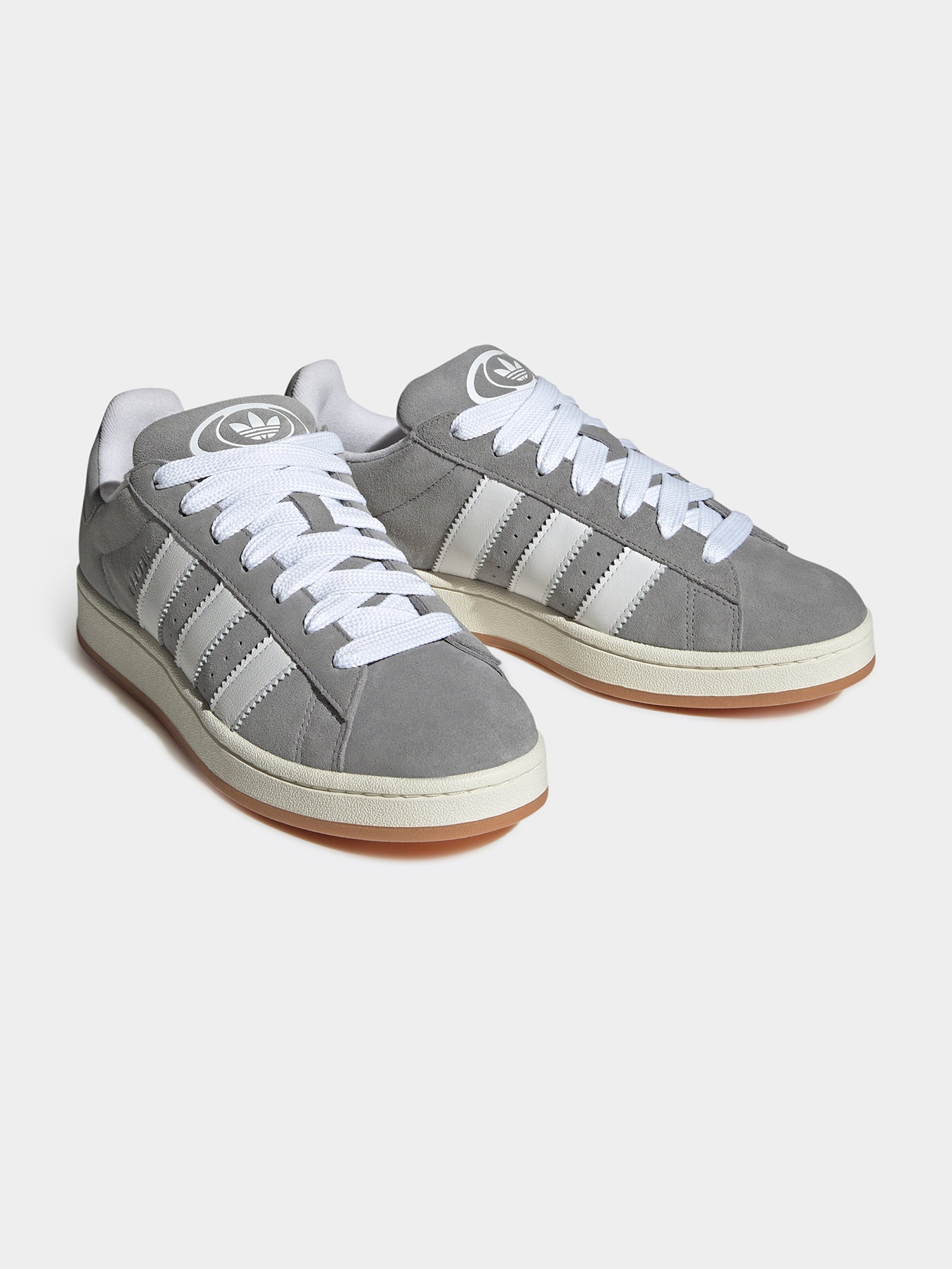 Mens Campus 00s Shoes in Grey Three, Cloud White & Off White