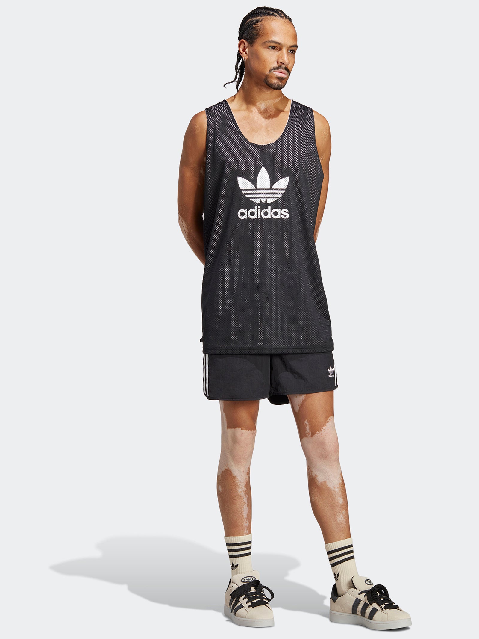 Adidas Adicolor Classics Sprinter Shorts in Black Black | Glue Store