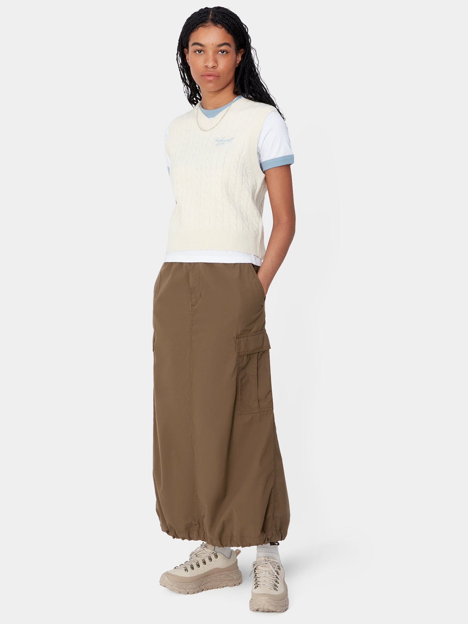 Cargo Skirt Long