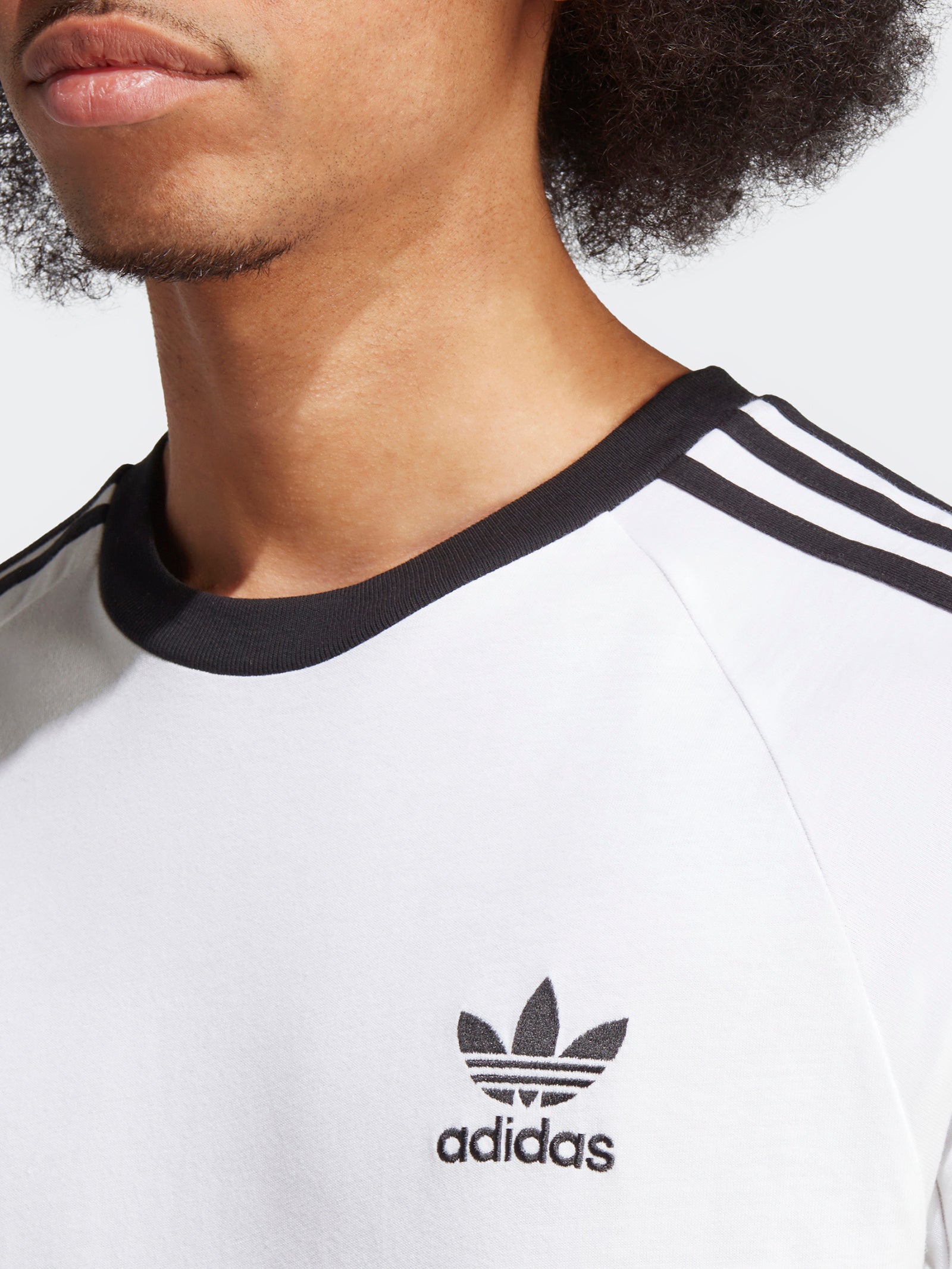 Adicolor Classics 3 Stripes T-Shirt in White