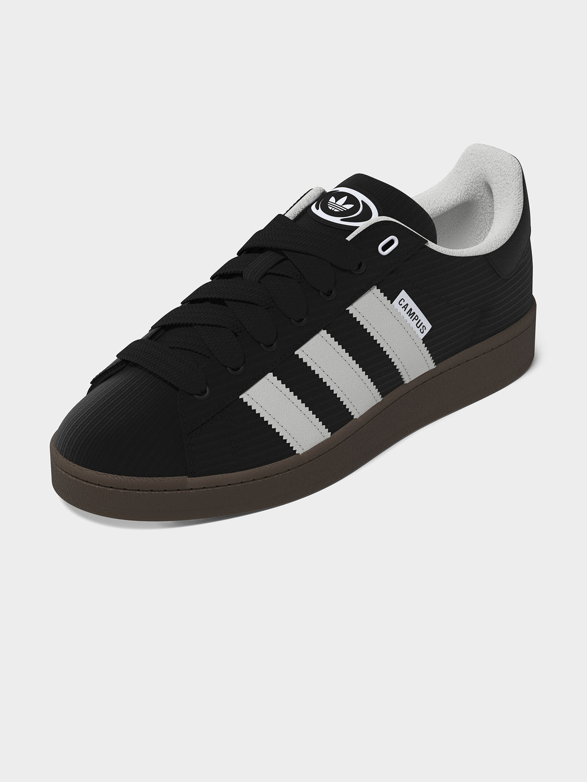 Adidas Unisex Campus 00S  Black & White | Core Black/Crystal White/Gum5