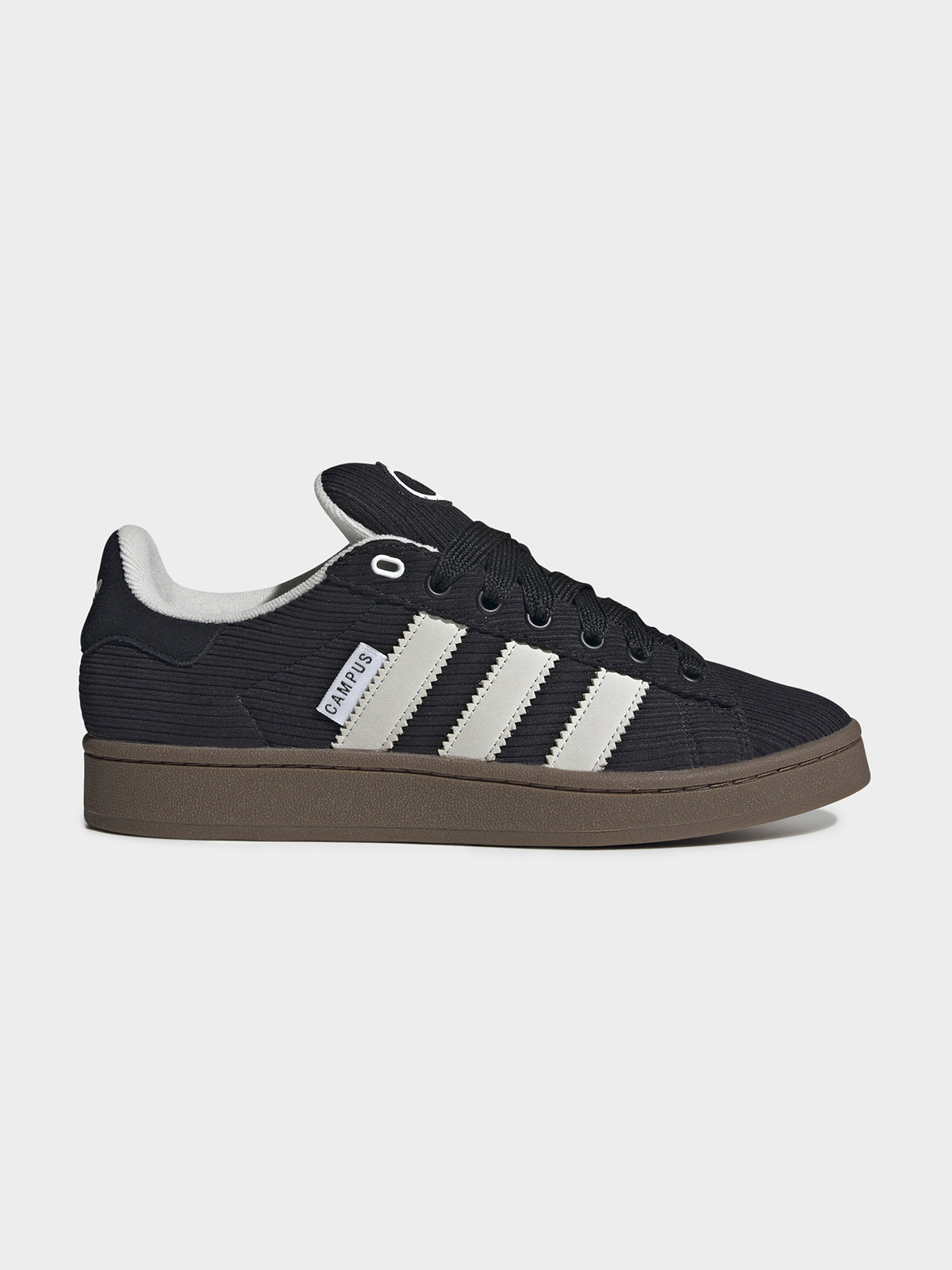 Adidas Unisex Campus 00S  Black & White | Core Black/Crystal White/Gum5