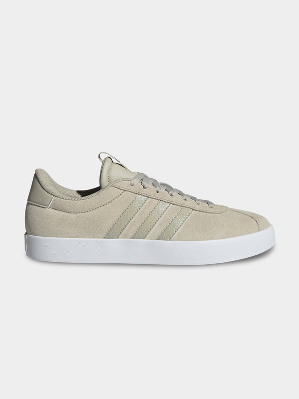 Womens VL Court 3.0 Sneakers in Putty Grey & Charcoal - Glue Store