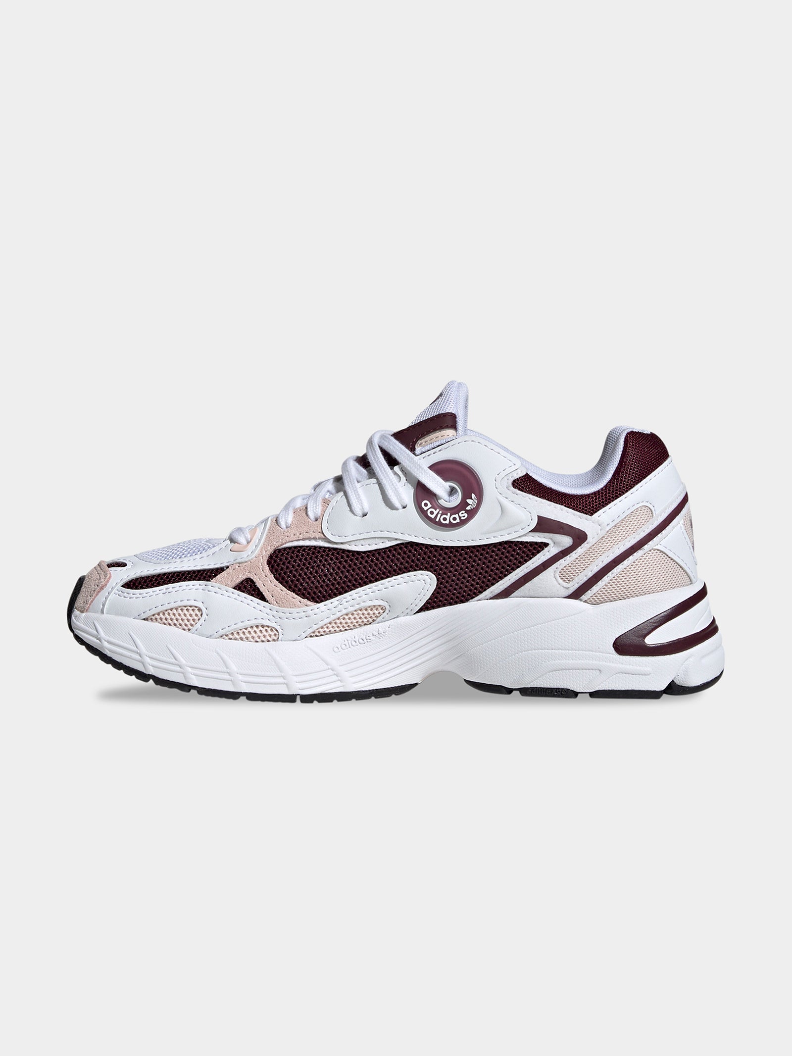 Womens Astir Sneakers in Maroon, Wonder Quartz & Cloud White