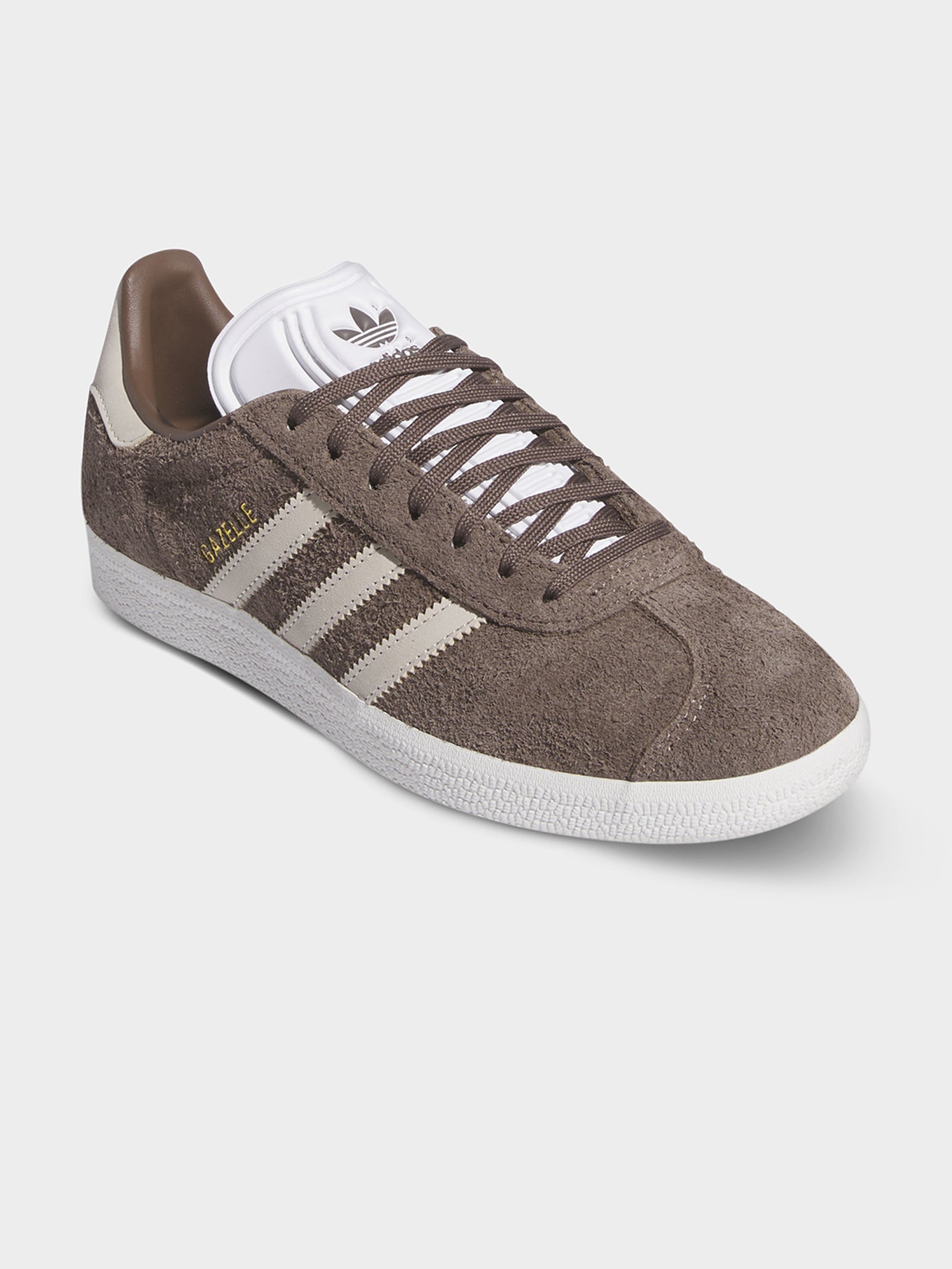 Womens Gazelle In Brown & White