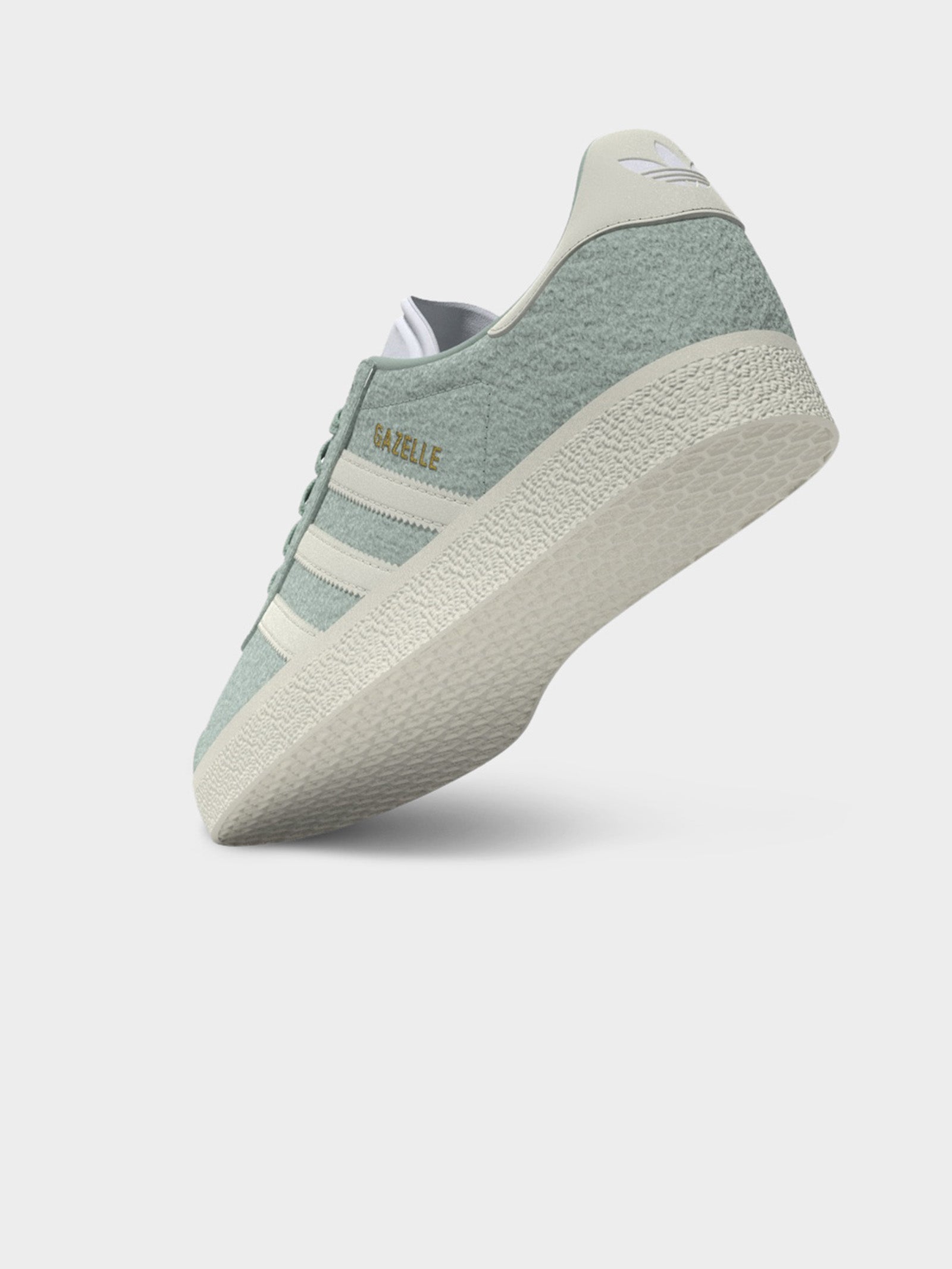 Gazelle In Hazy Green & White