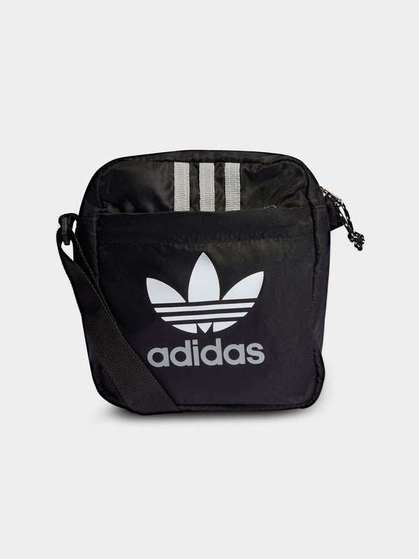 Adicolor Archive Festival Bag in Black & White - Glue Store